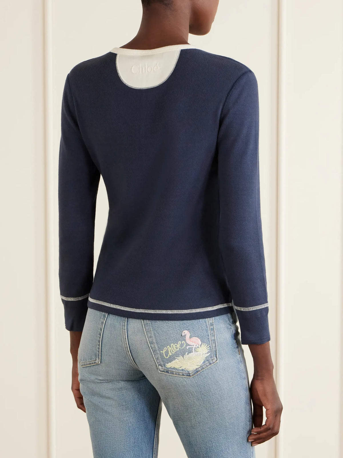 Ribbed Cotton-jersey Shirt