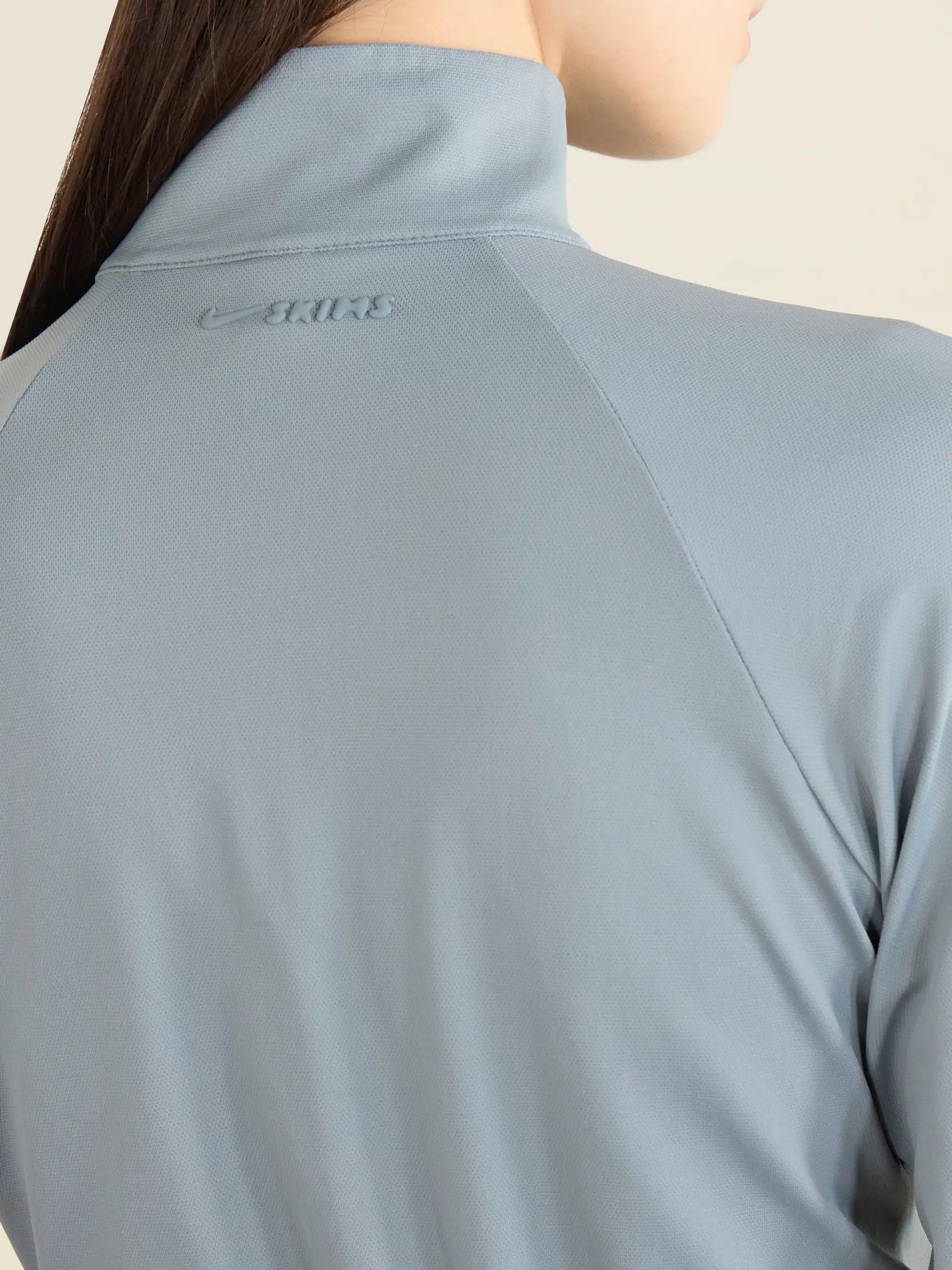 + Nike Cropped Track Jacket - Washed Pacific
