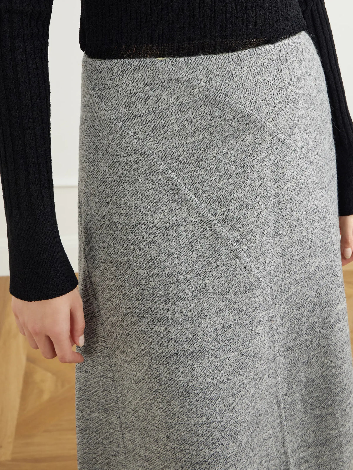 Proenza Schouler Gaelle Wool-blend Midi Skirt