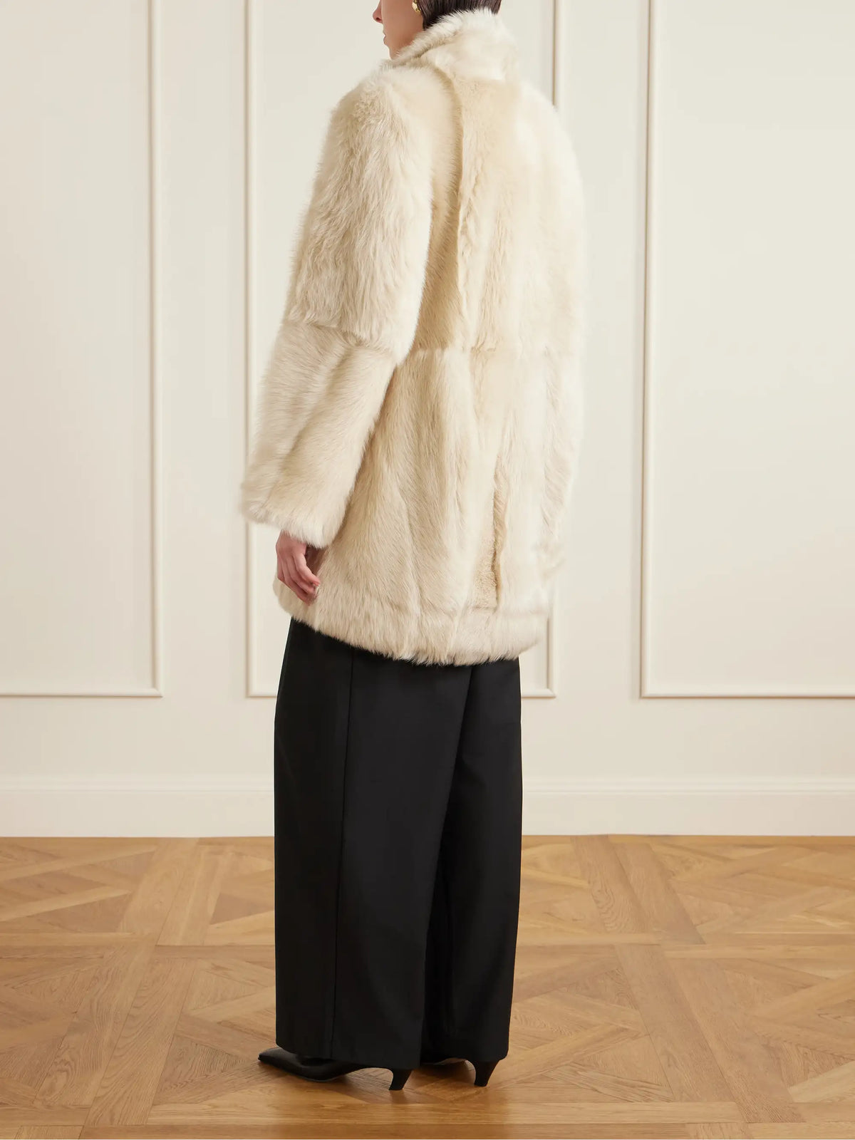 KALLMEYER Donna Reversible Shearling Coat