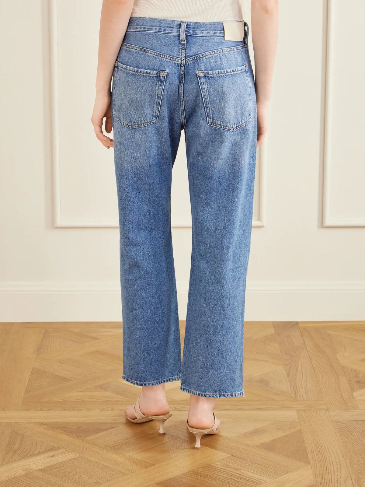 Winslow Mid-rise Straight-leg Boyfriend Jeans