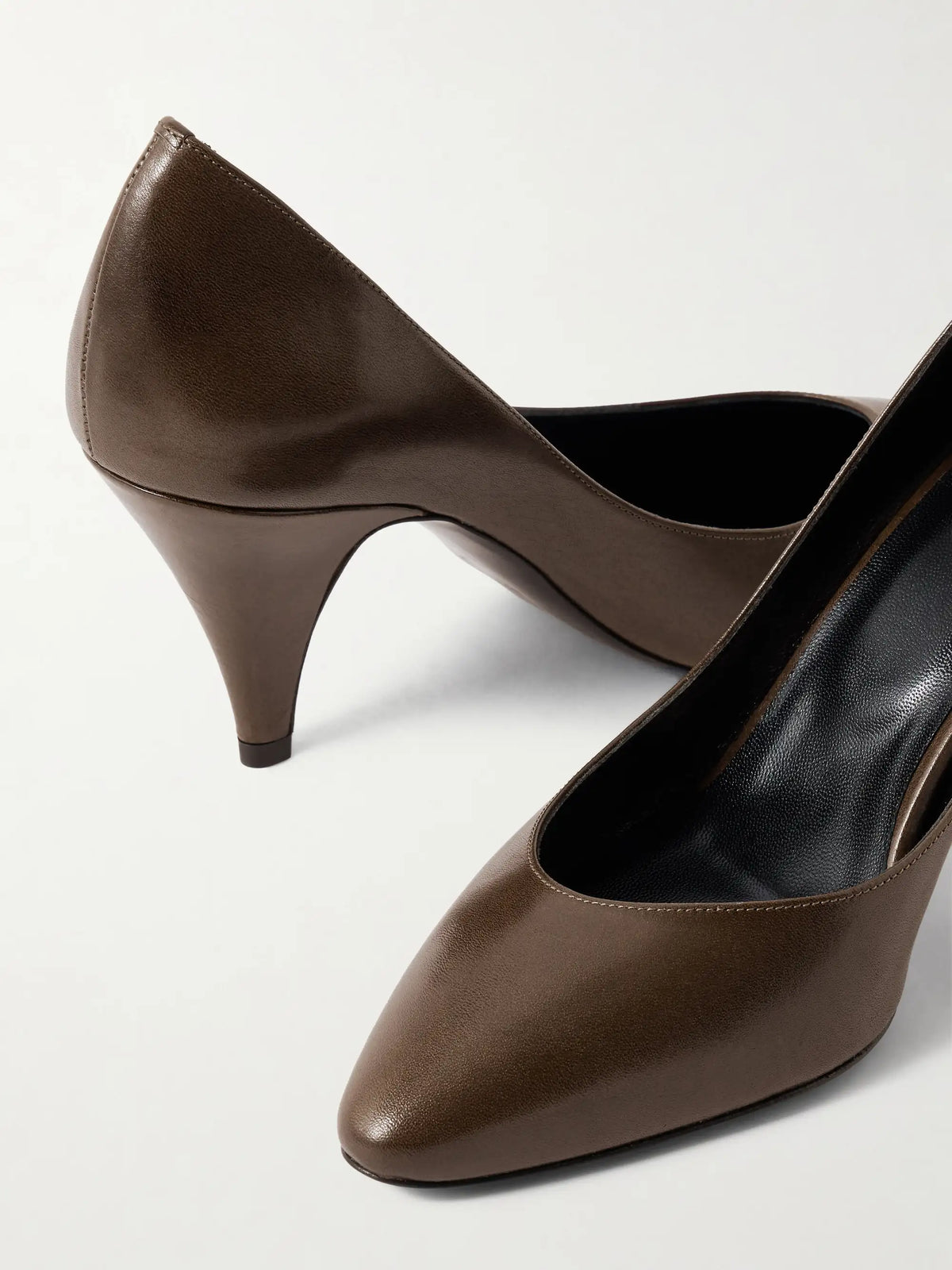 Haze Leather Pumps