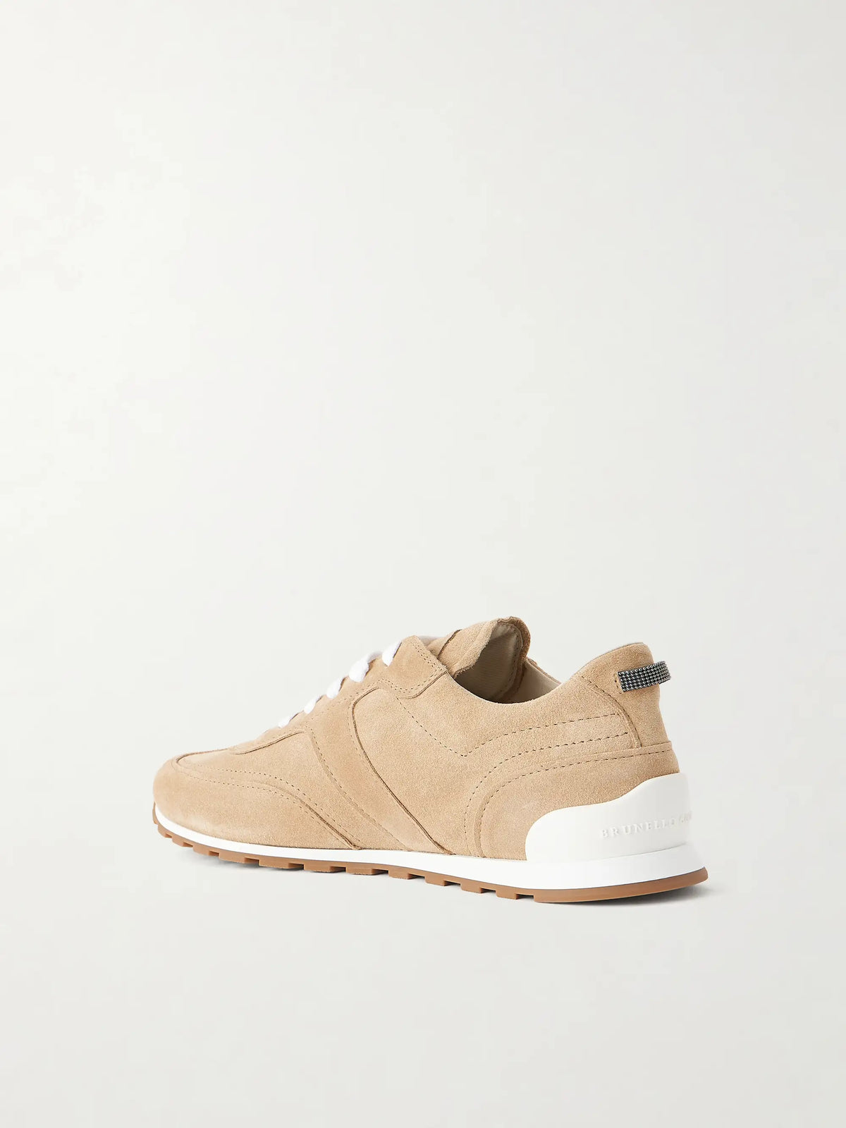 Brunello Cucinelli Embellished Suede Sneakers
