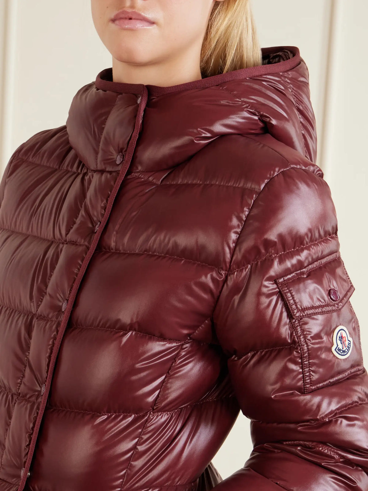 Moncler Barante Hooded Quilted Shell Down Jacket