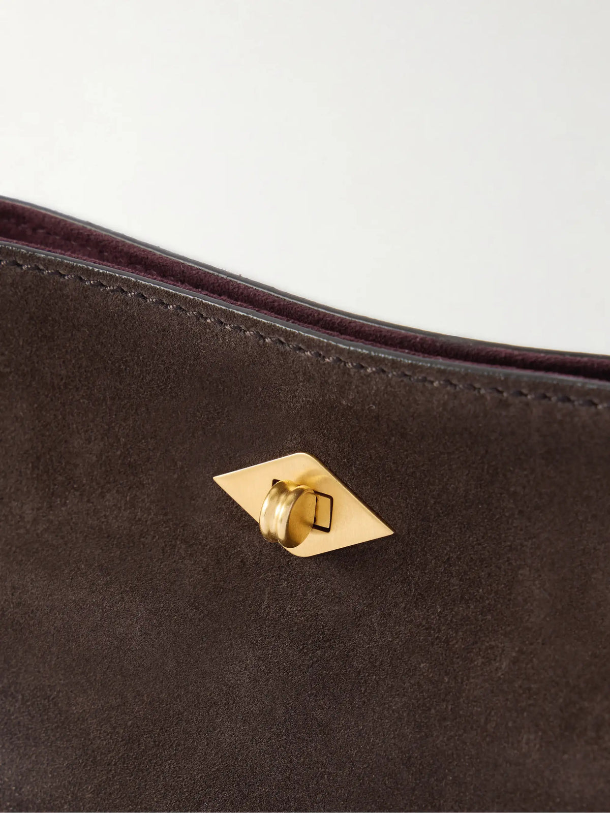 Stowaway Suede Shoulder Bag