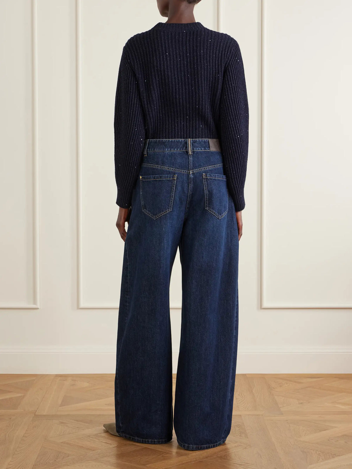 Mid-rise Wide-leg Jeans