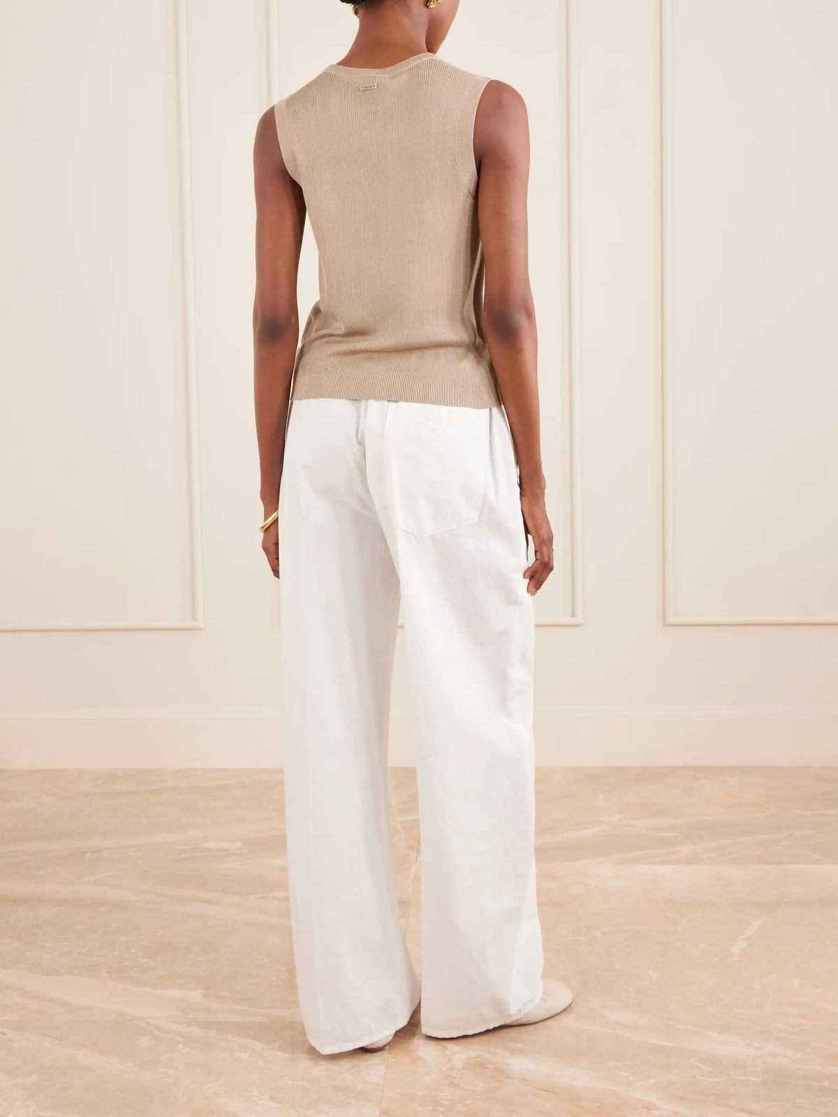Max Mara Silk-blend Tank Top