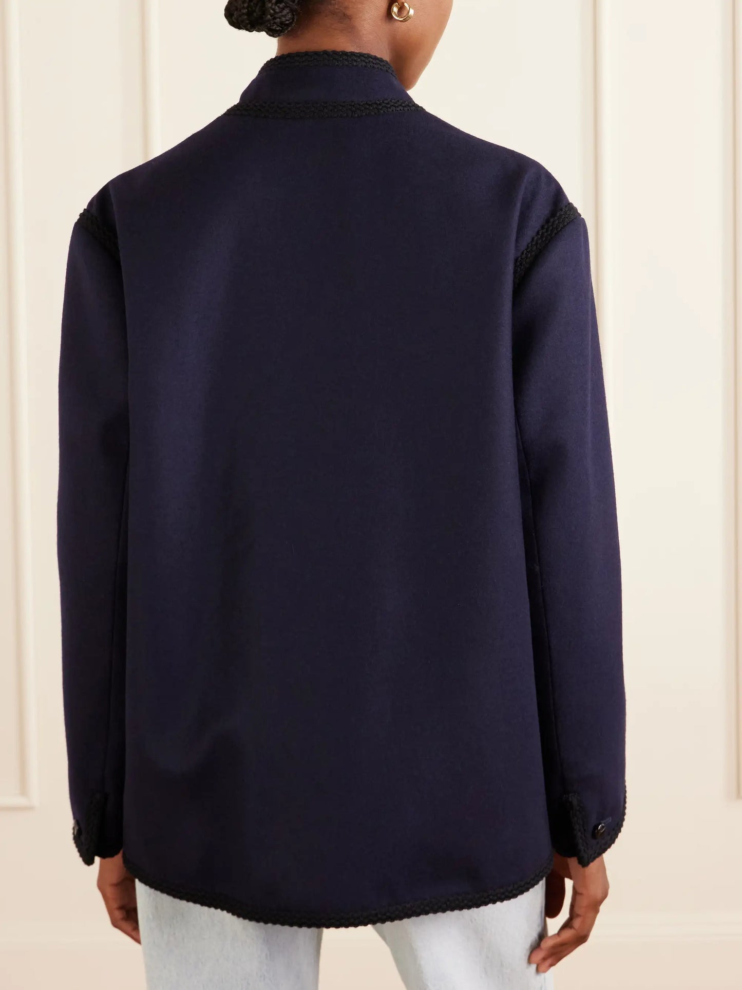Nitak Curly Virgin Wool Coat