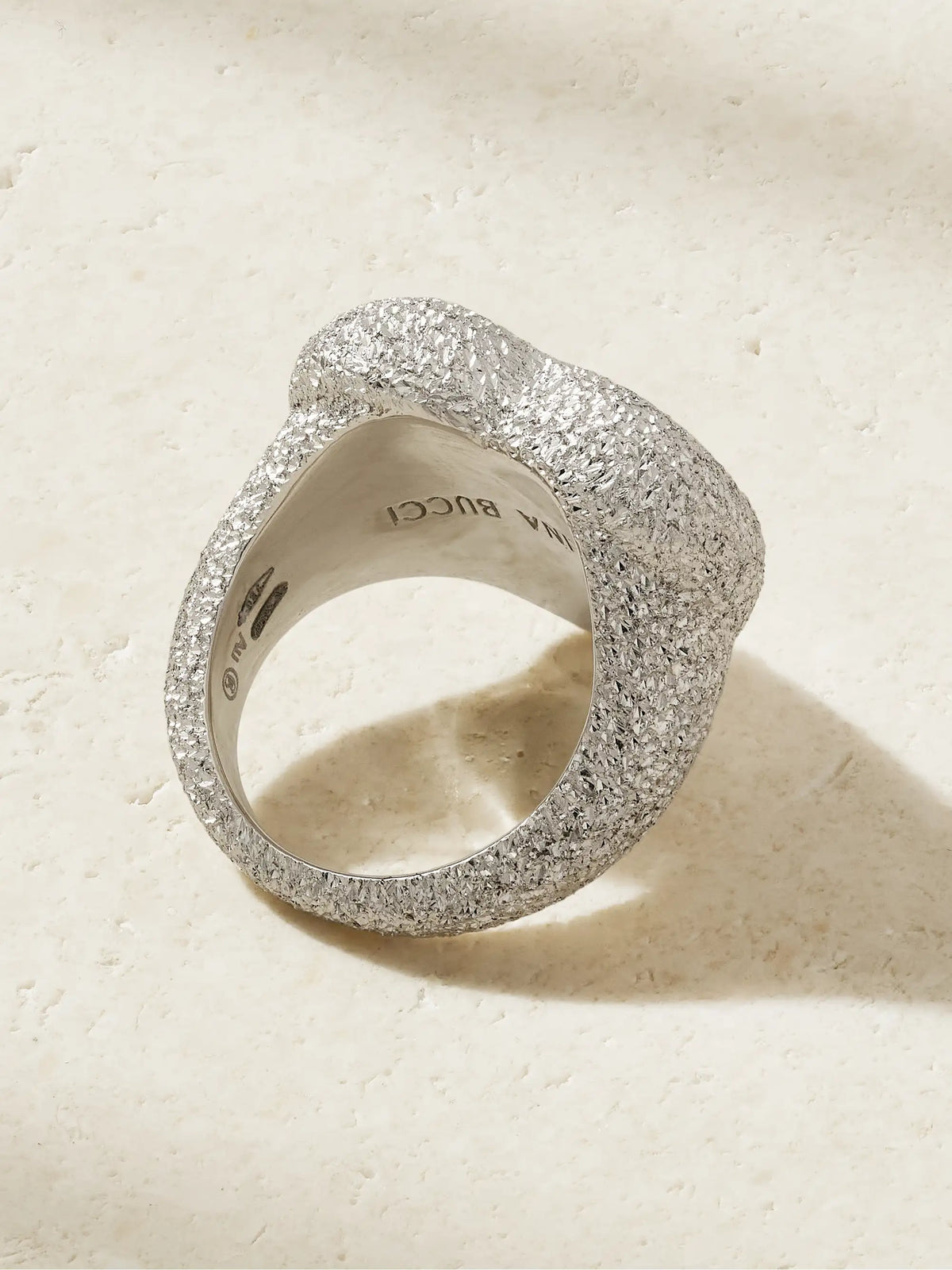 Cuore 18-karat White Gold Ring