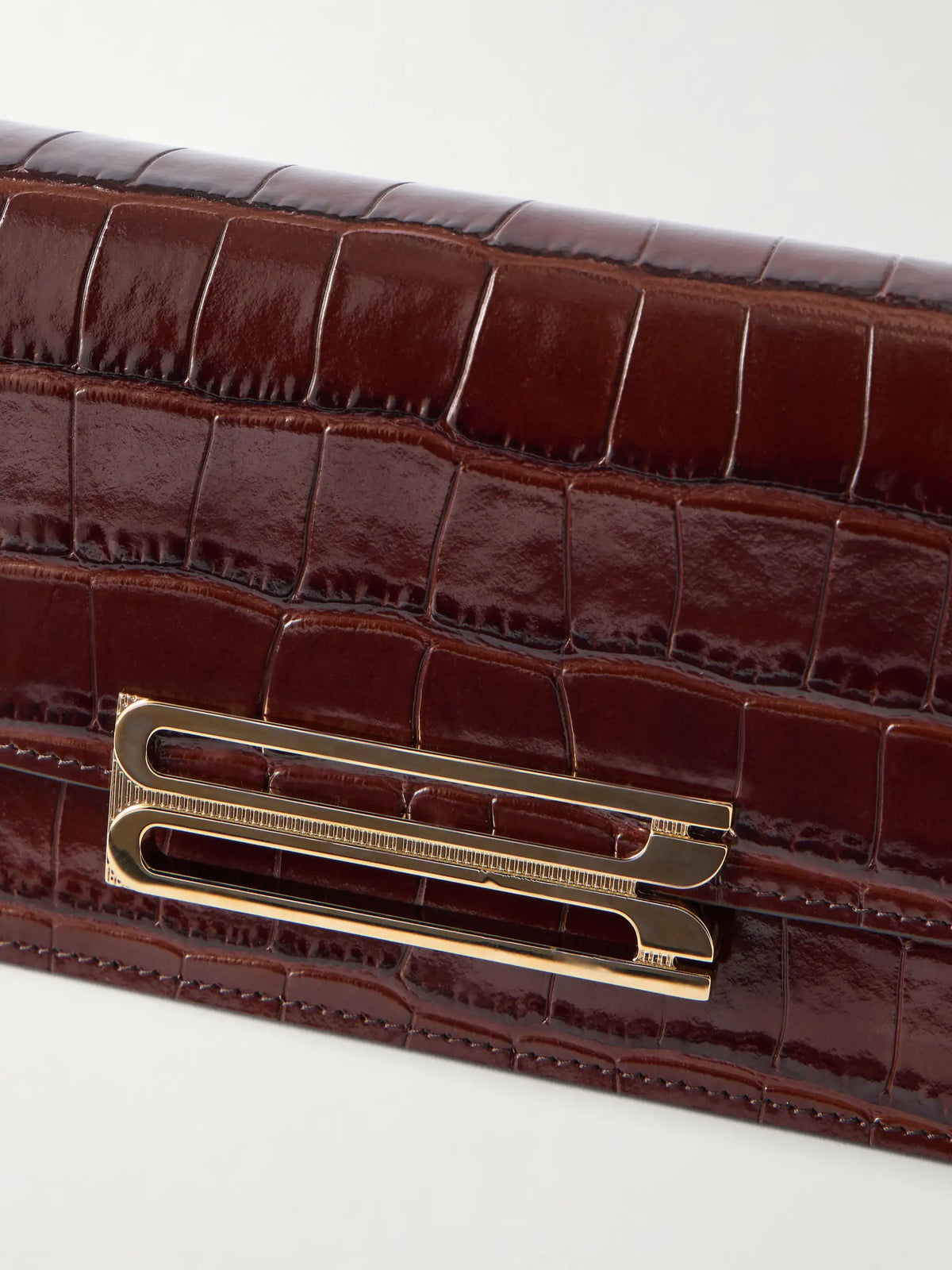 Dorian East-west Animal-print Clutch