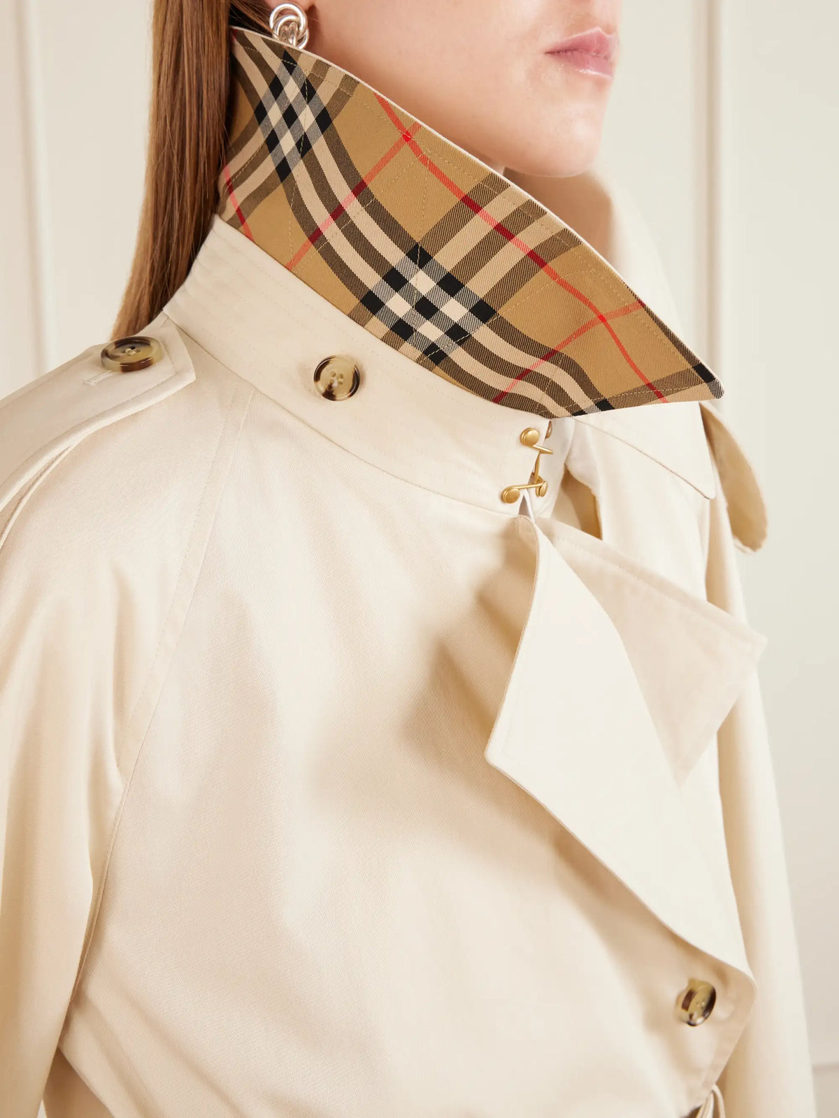 Fitzrovia Belted Cotton-gabardine Trench Coat
