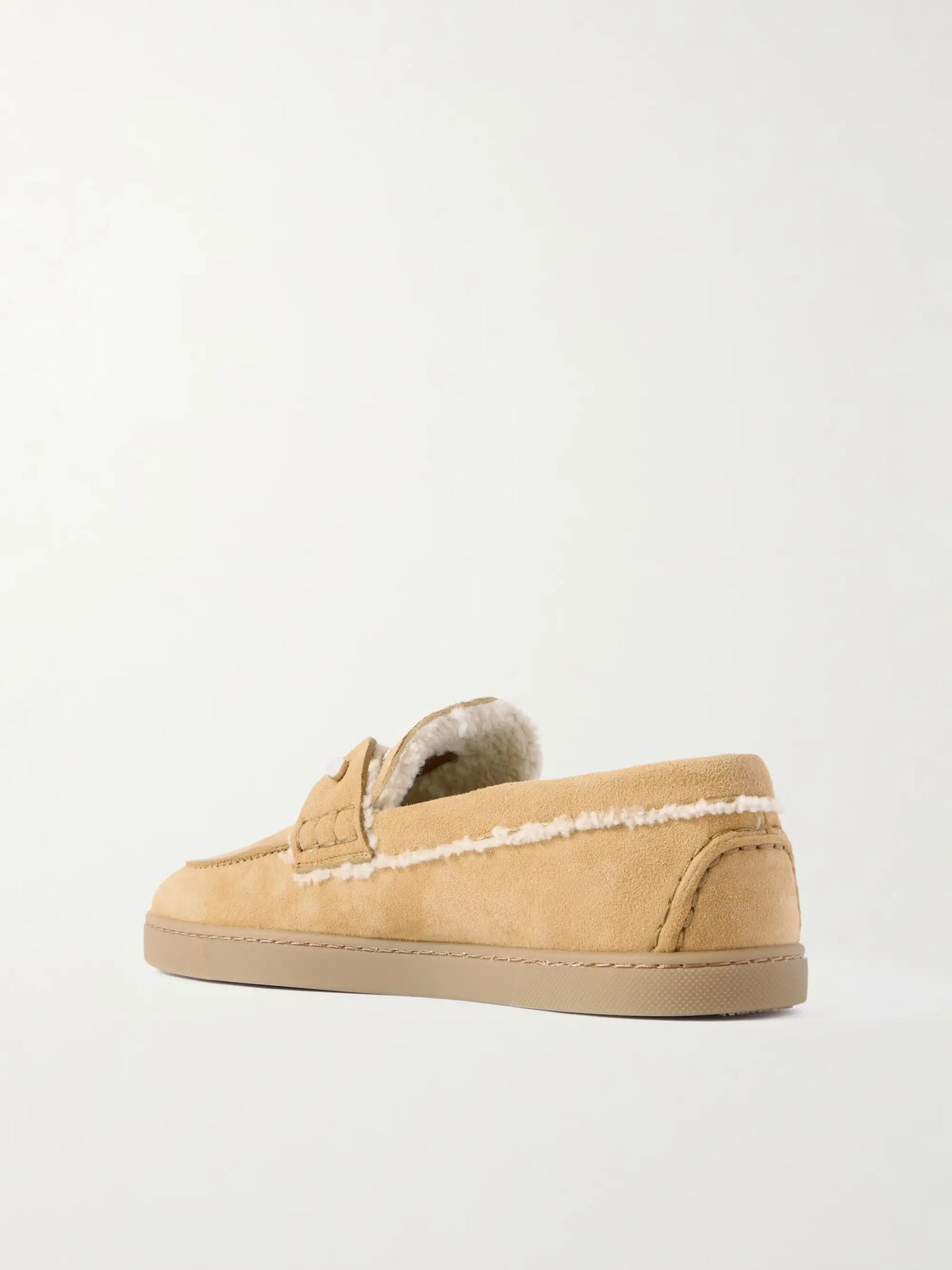 Chambeliboat Shearling-lined Suede Loafers