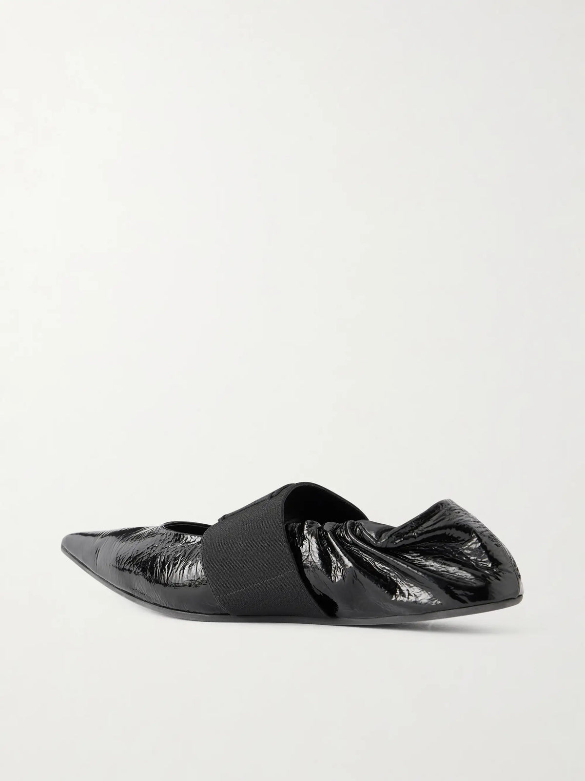 Crush Leather Ballet Flats