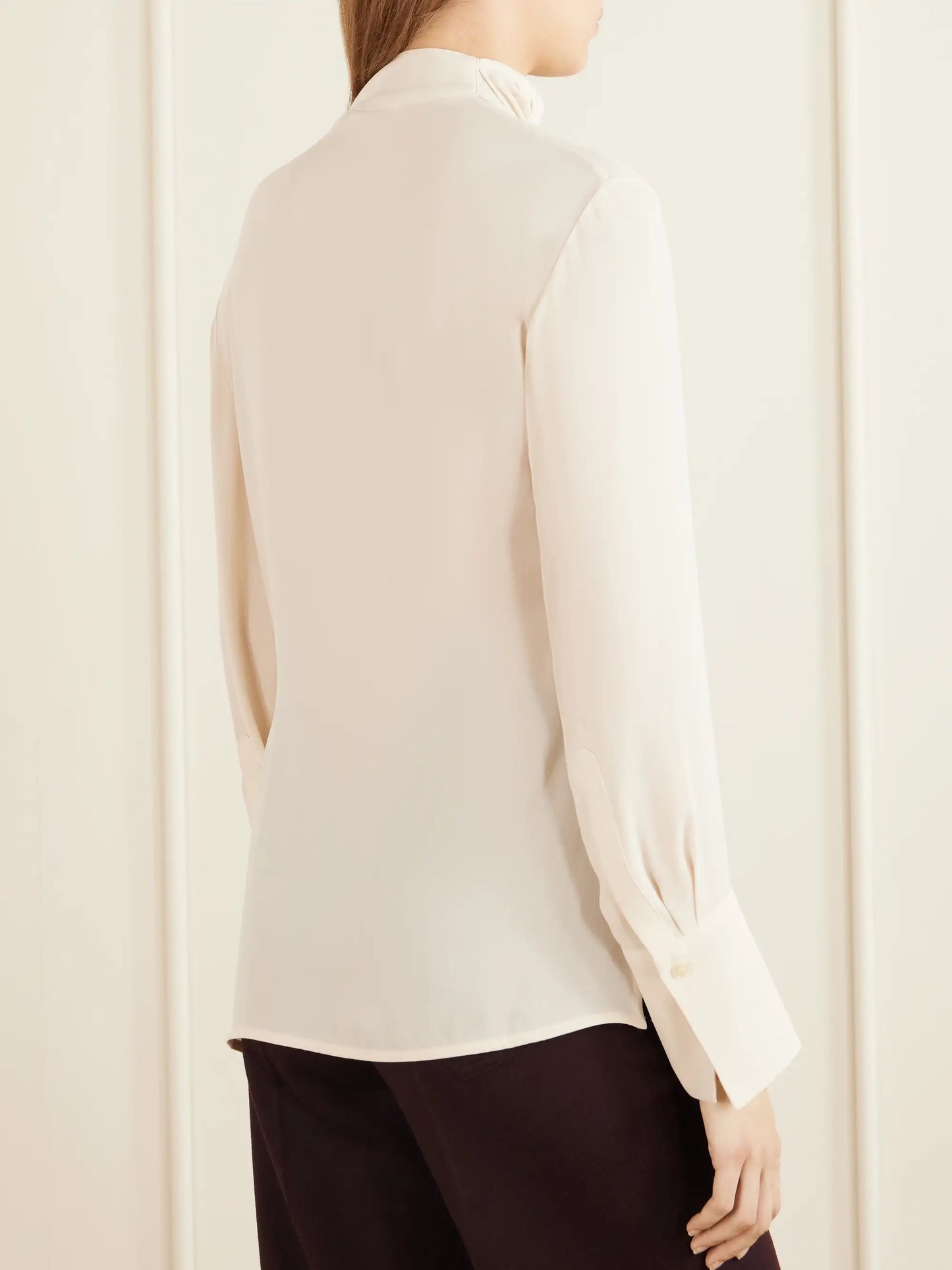 Pleated Georgette Blouse