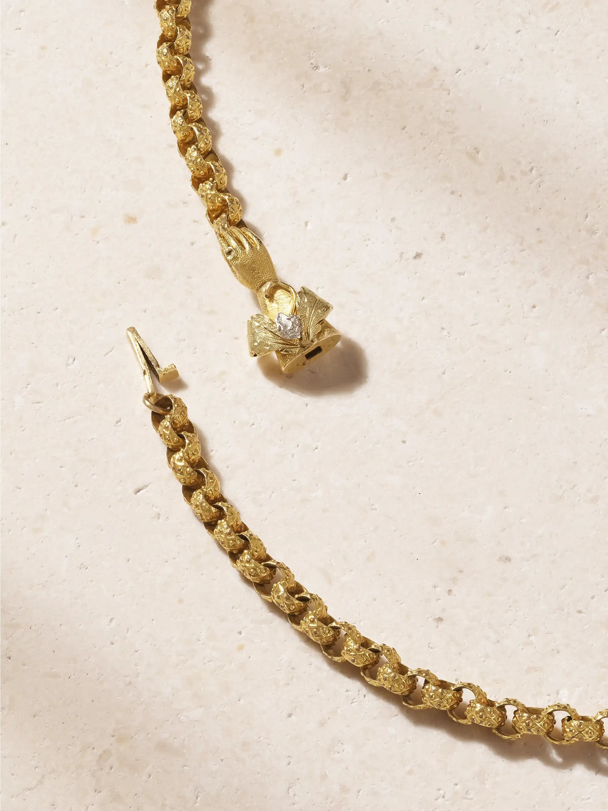 Stephanie Windsor Vintage 1790-1820s 18-karat Gold Necklace