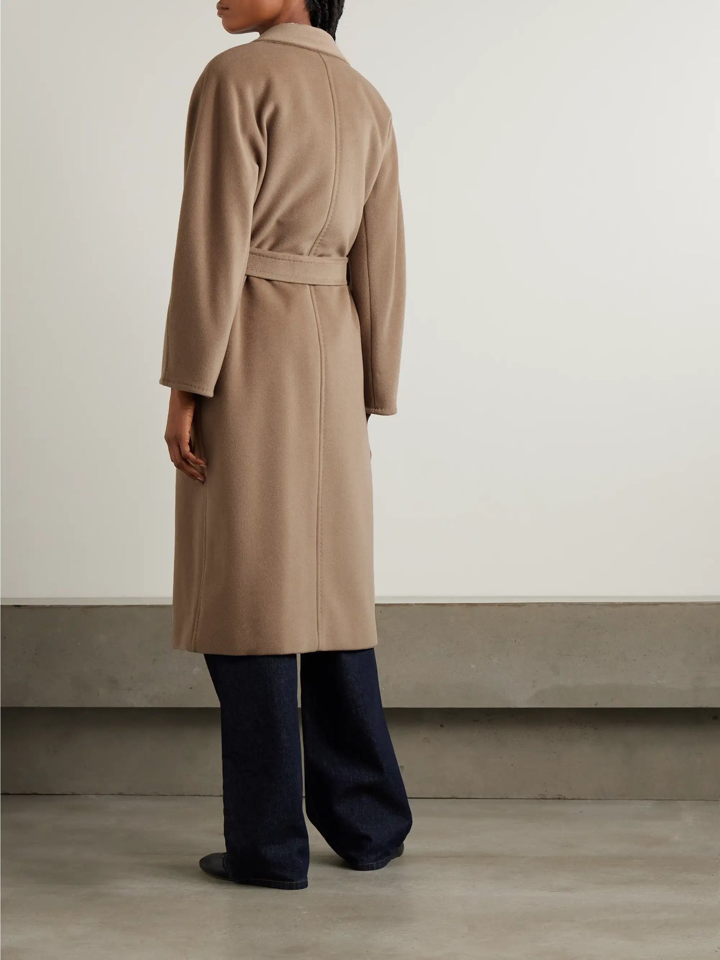 Madame 101801 Icon Double-breasted Wool And Cashmere-blend Coat