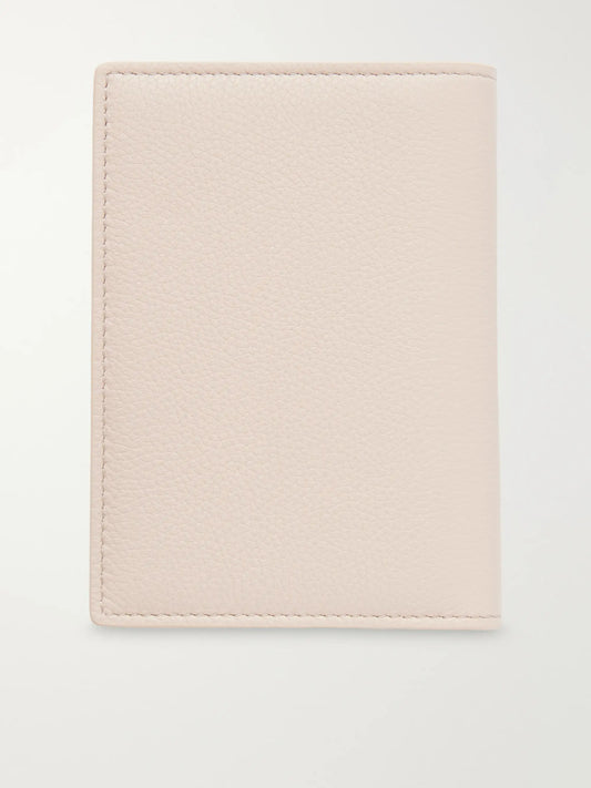 Embossed Textured-leather Cardholder