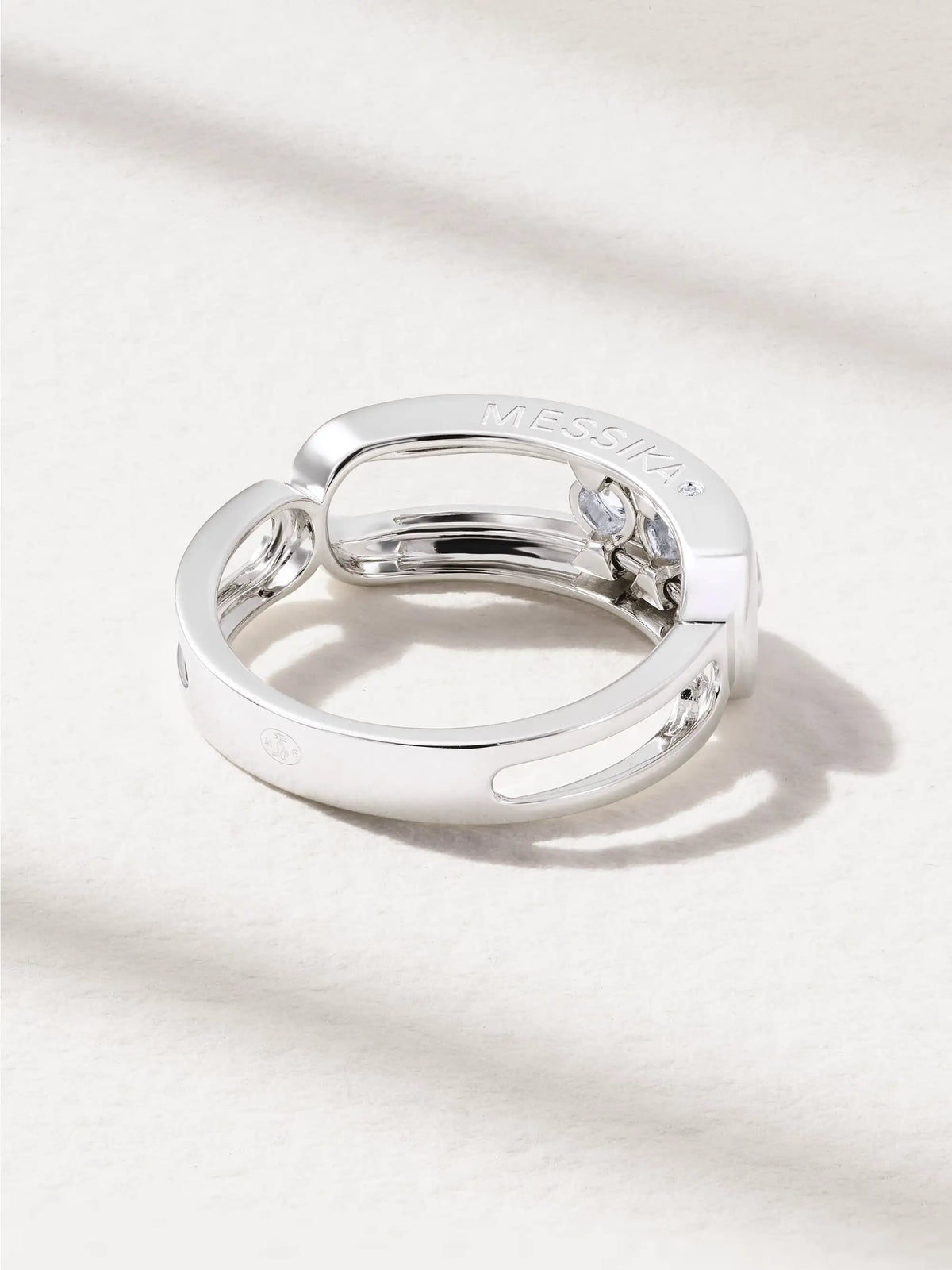 Move Classique 18-karat White Gold Diamond Ring
