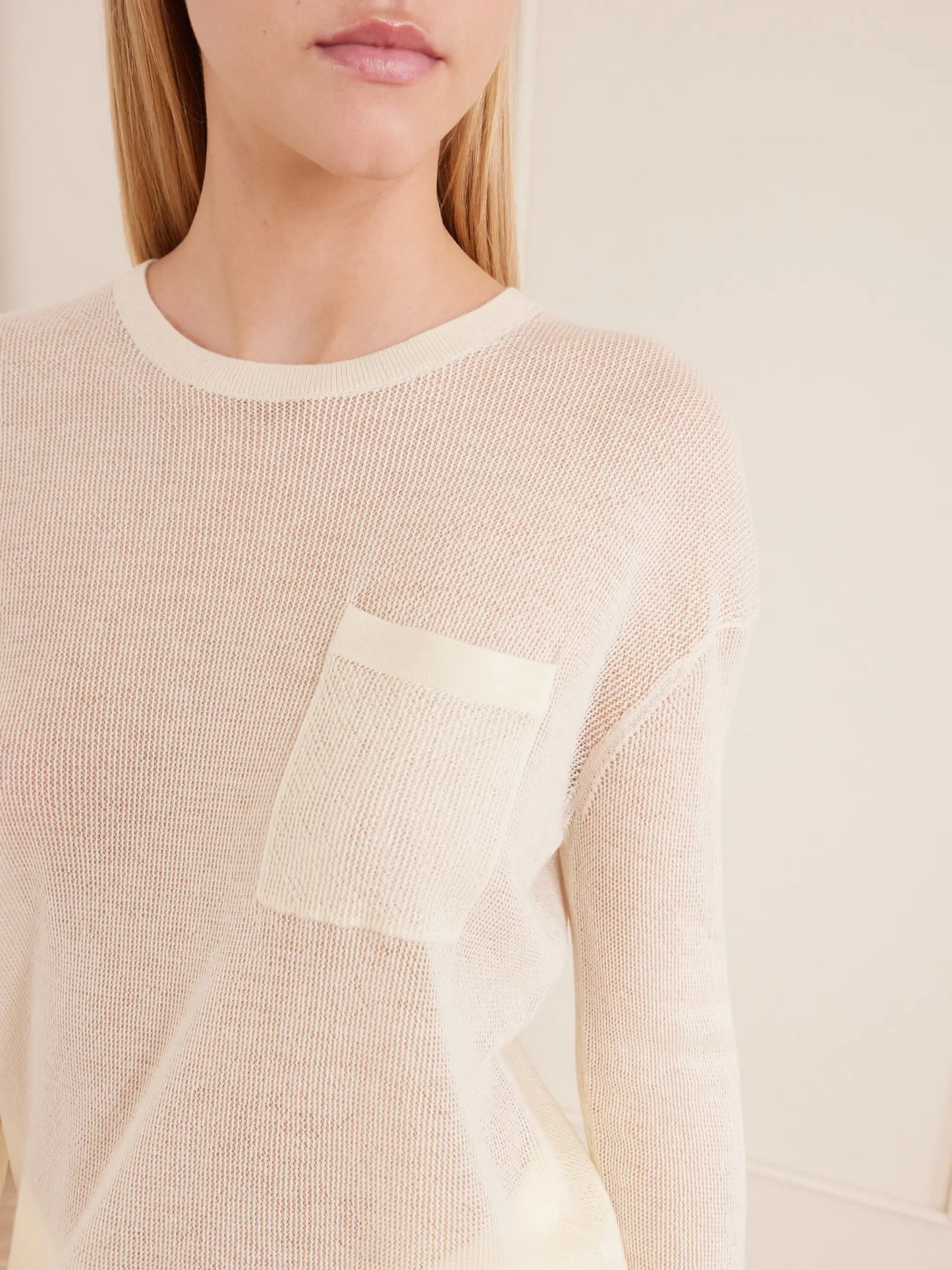 Wsh Crocheted Cashmere Sweater