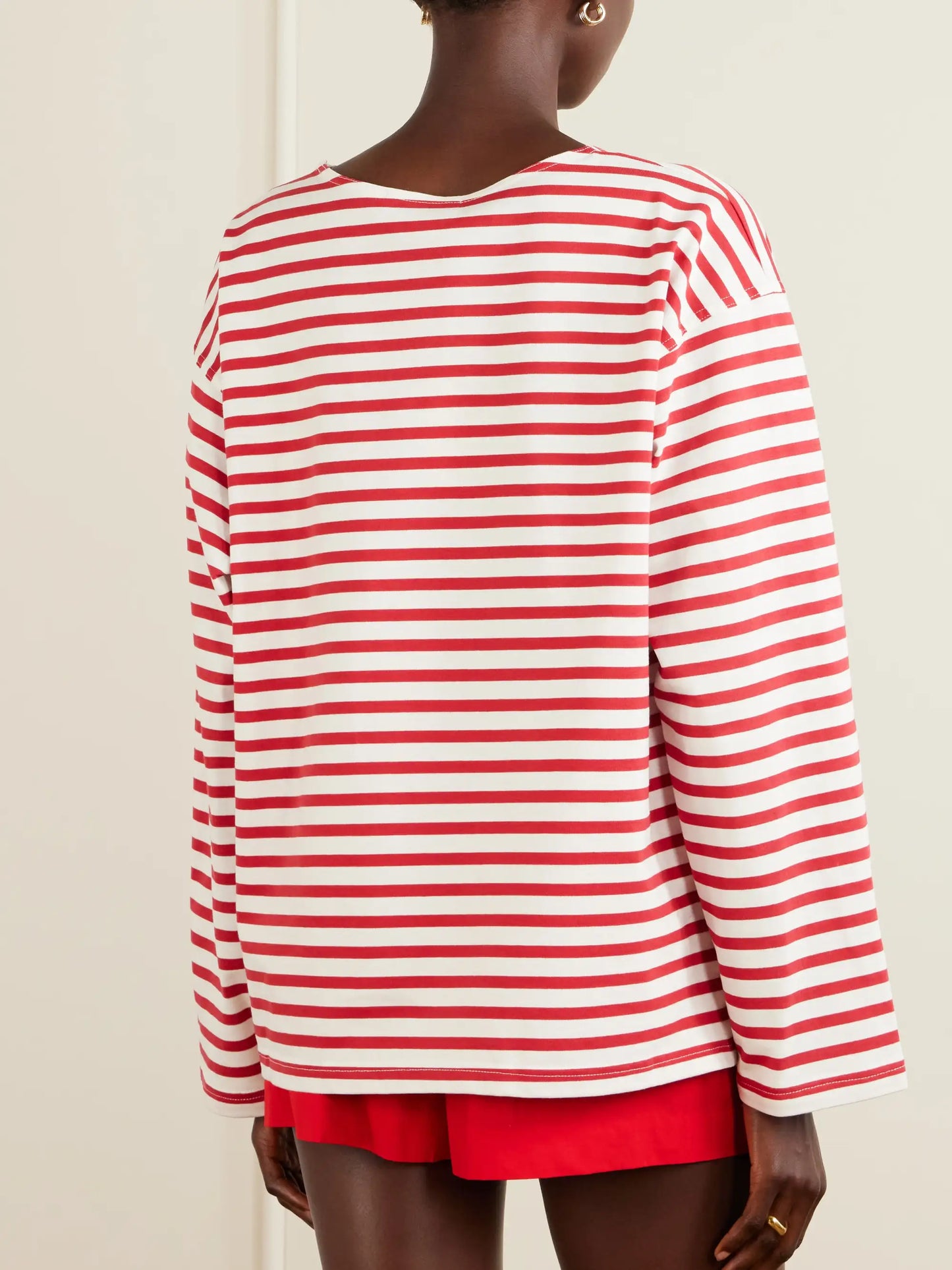 Breton Striped Cotton-jersey T-shirt