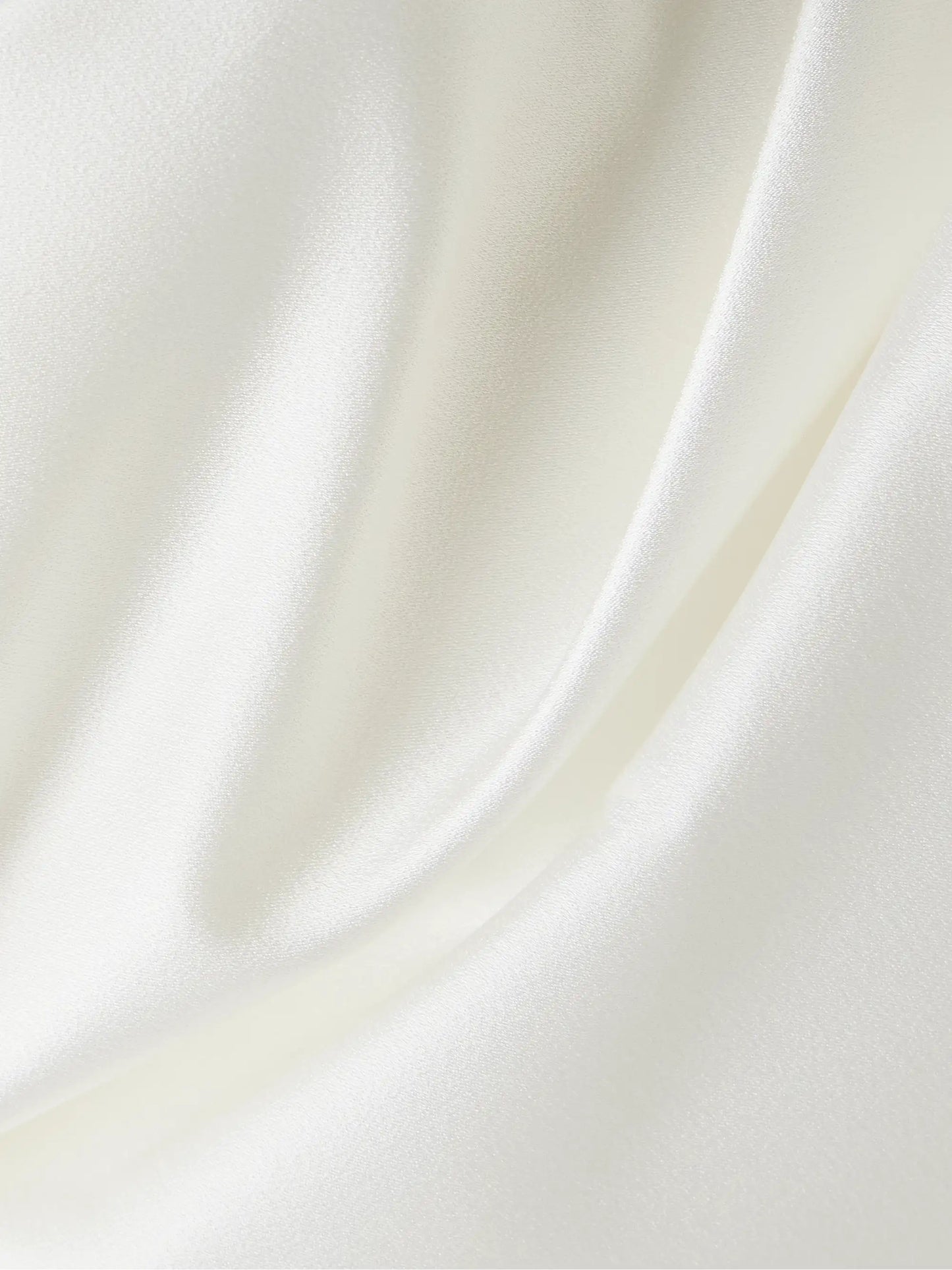 Sybyl Off-the-shoulder Draped Satin Gown