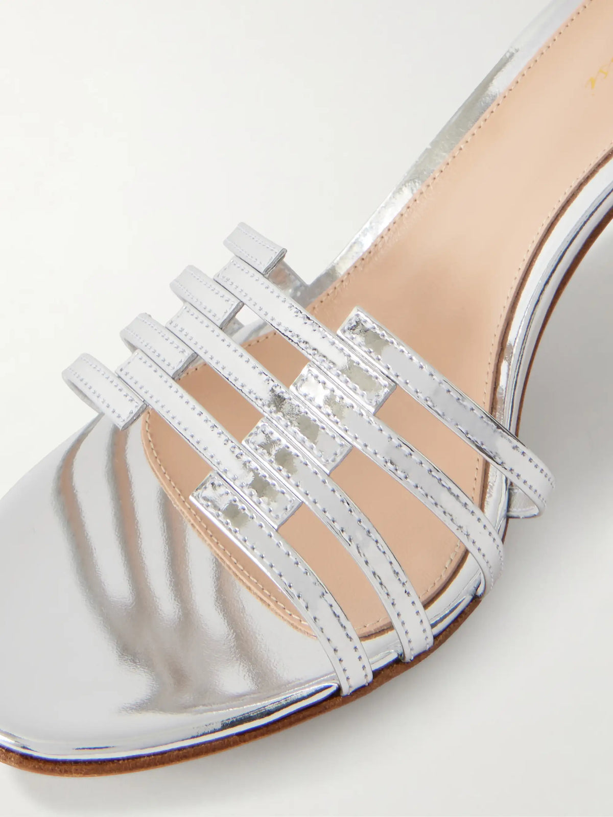 70 Metallic Leather Sandals