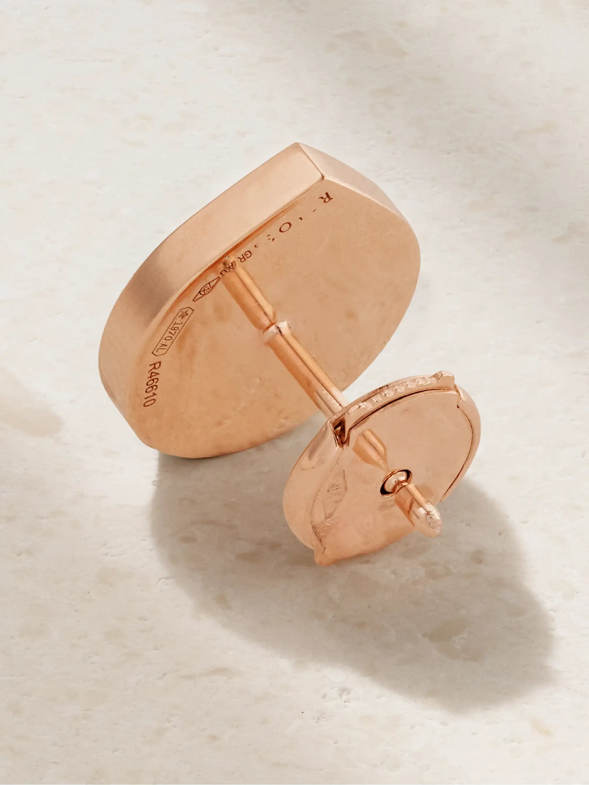 Antifer 18-karat Rose Gold, Lapis Lazuli And Diamond Single Earring