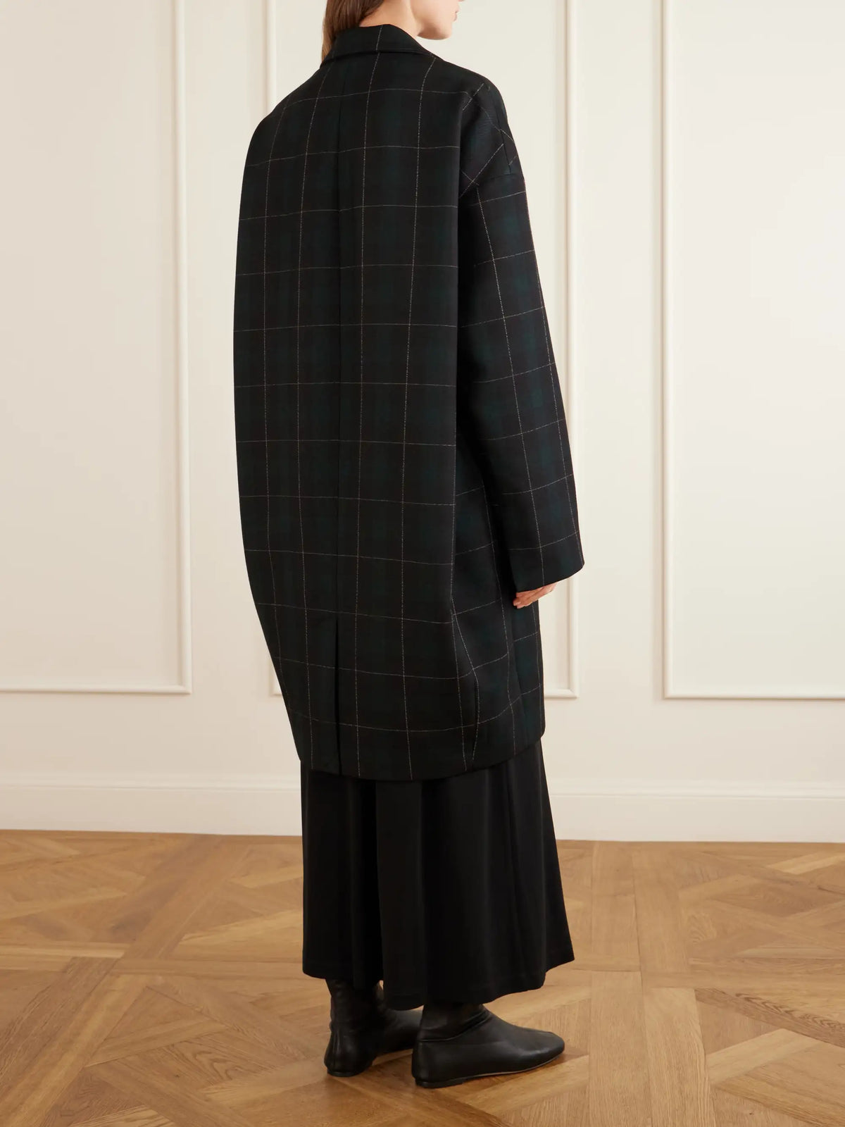 TOTEME Checked Wool-blend Coat