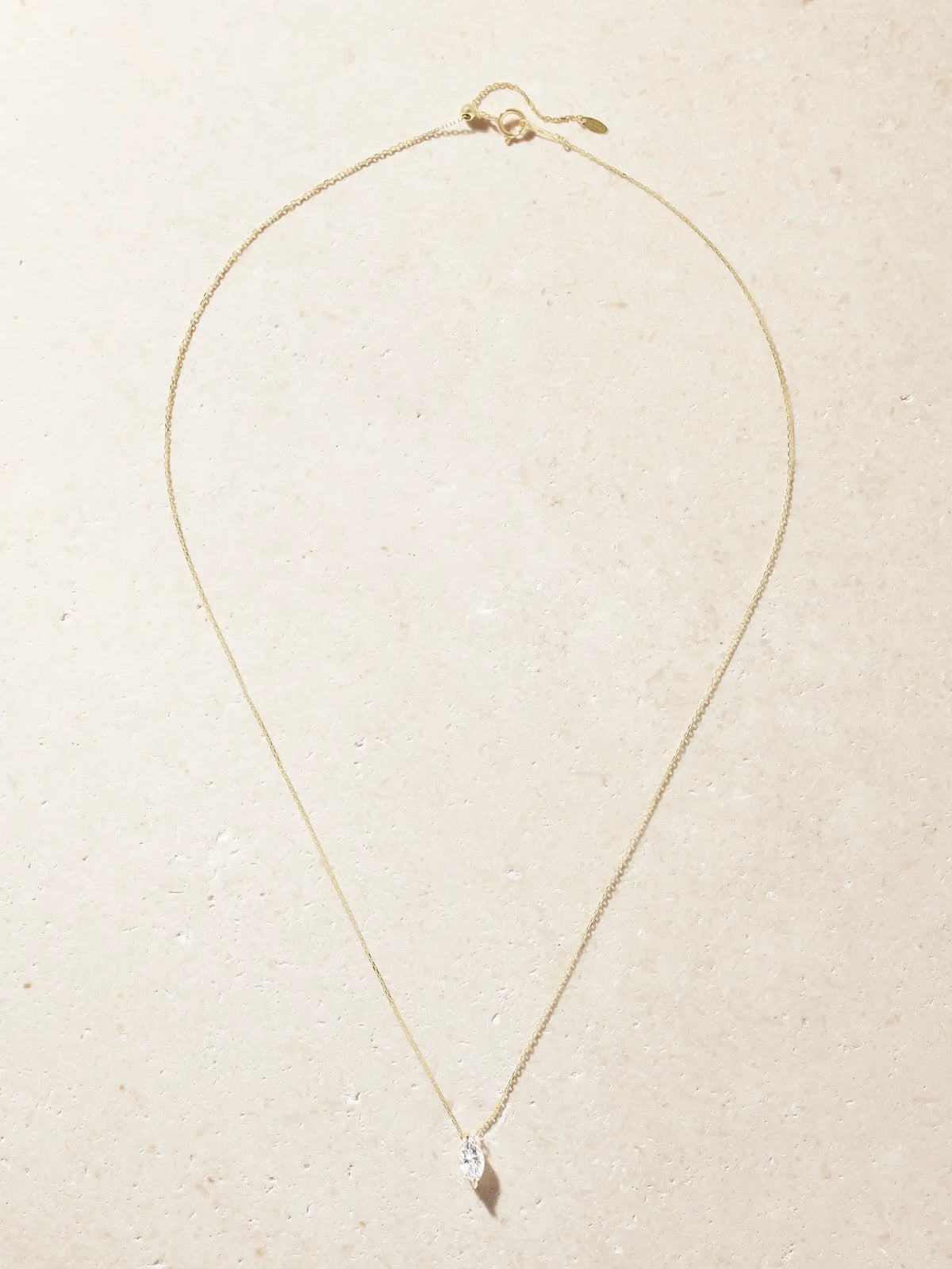 Persée 9-karat Gold Diamond Necklace