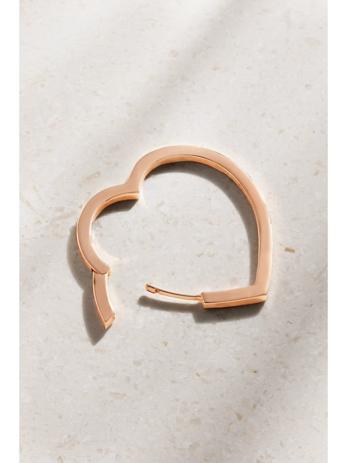 Antifer Heart Large 18-karat Rose Gold Single Earring