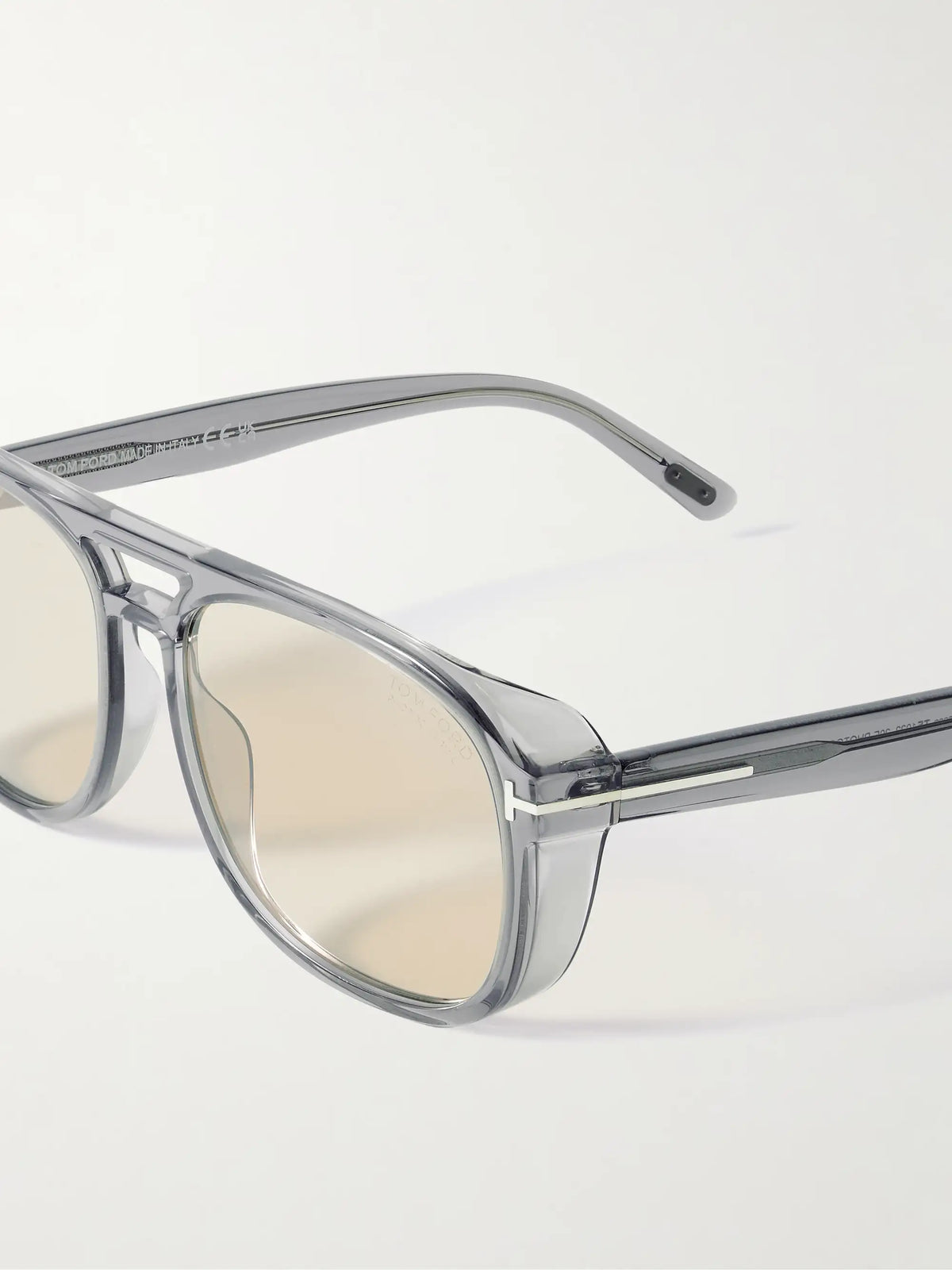 Rosco Aviator-style Acetate Sunglasses