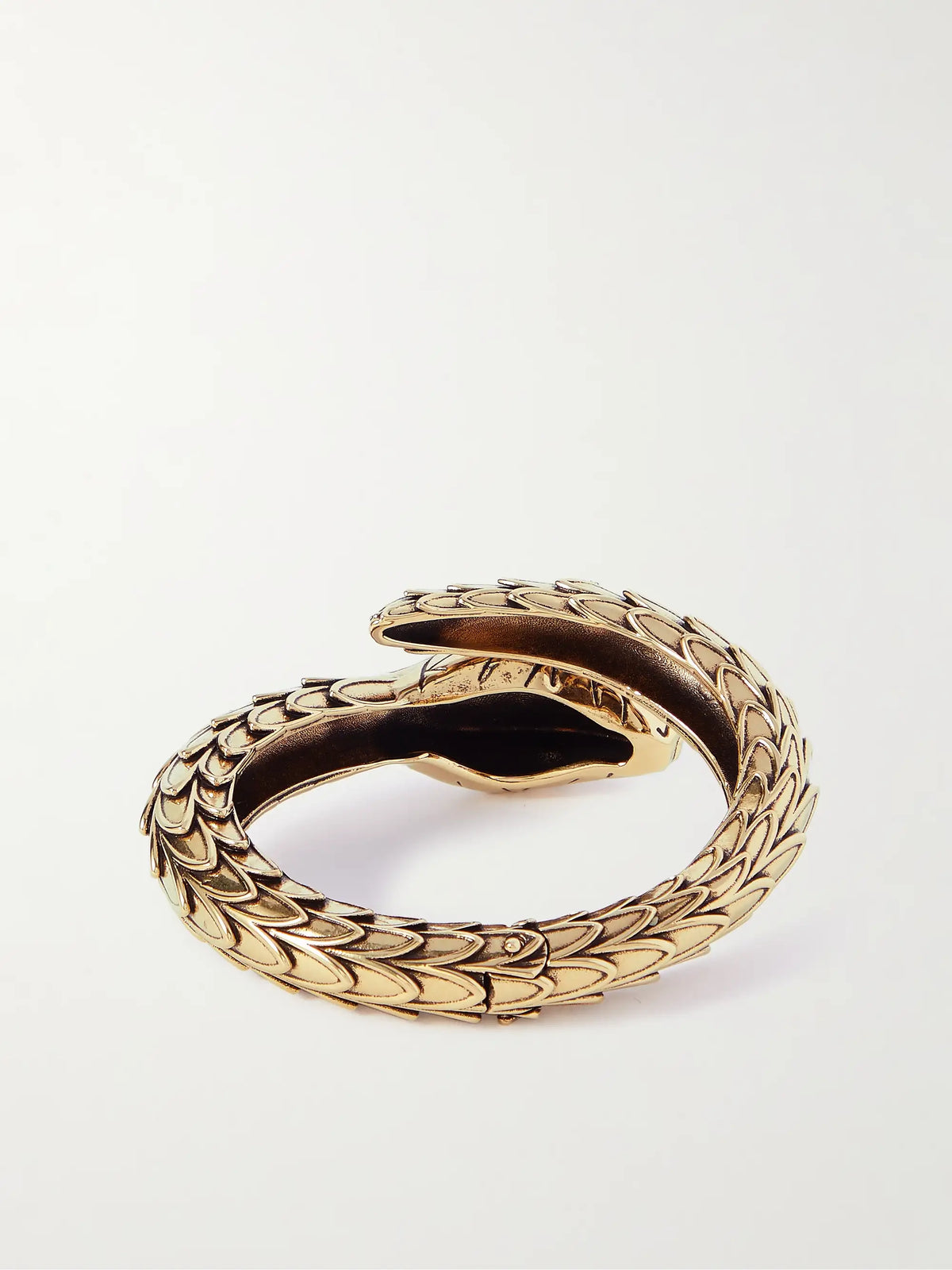 Snake Gold-tone Cuff