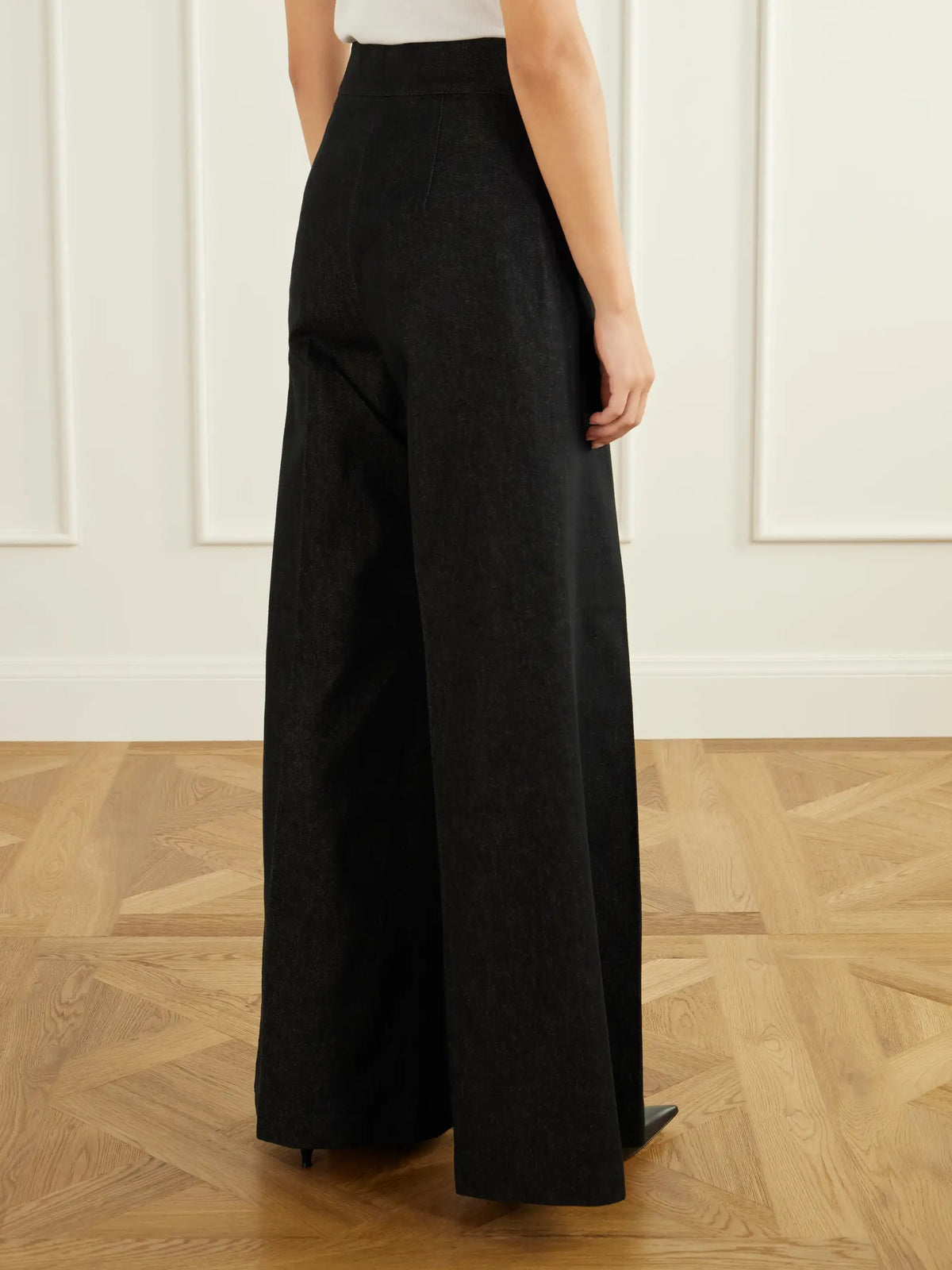 Carolina Herrera Diana High-rise Wide-leg Jeans