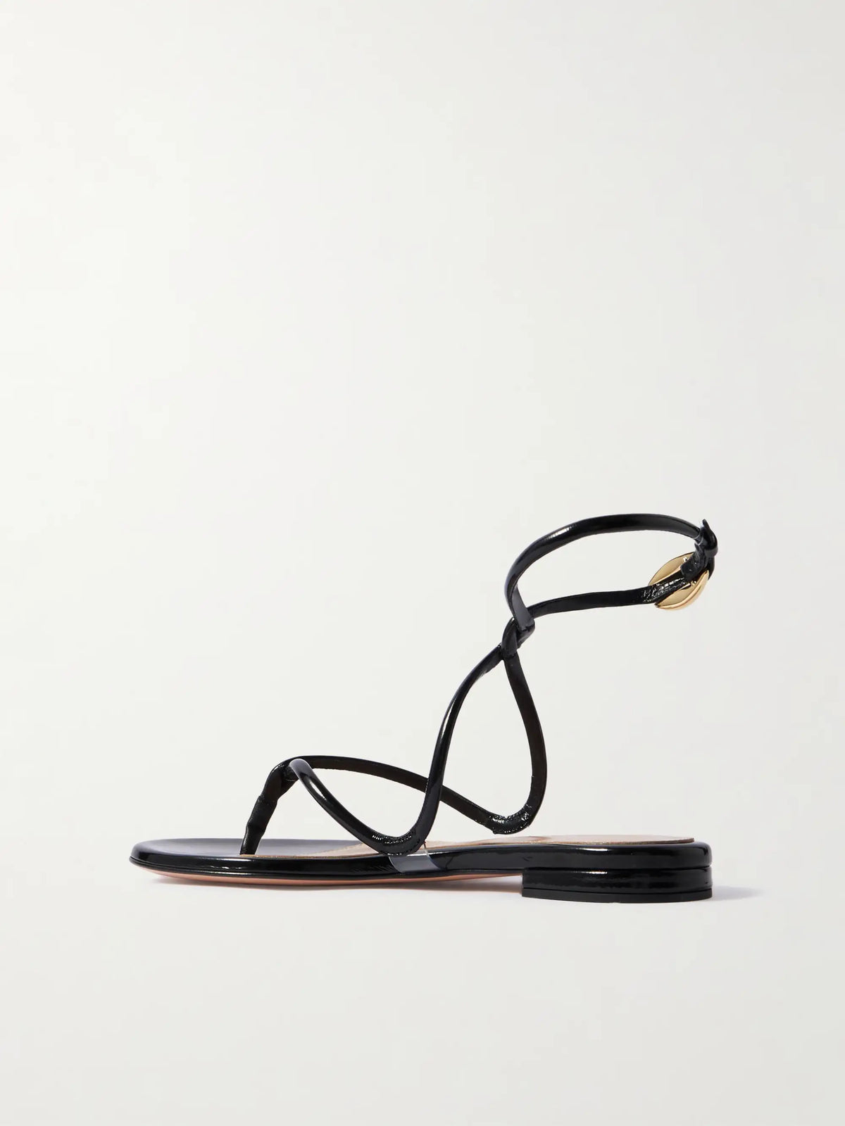 Jungle Mamba Patent-leather Sandals