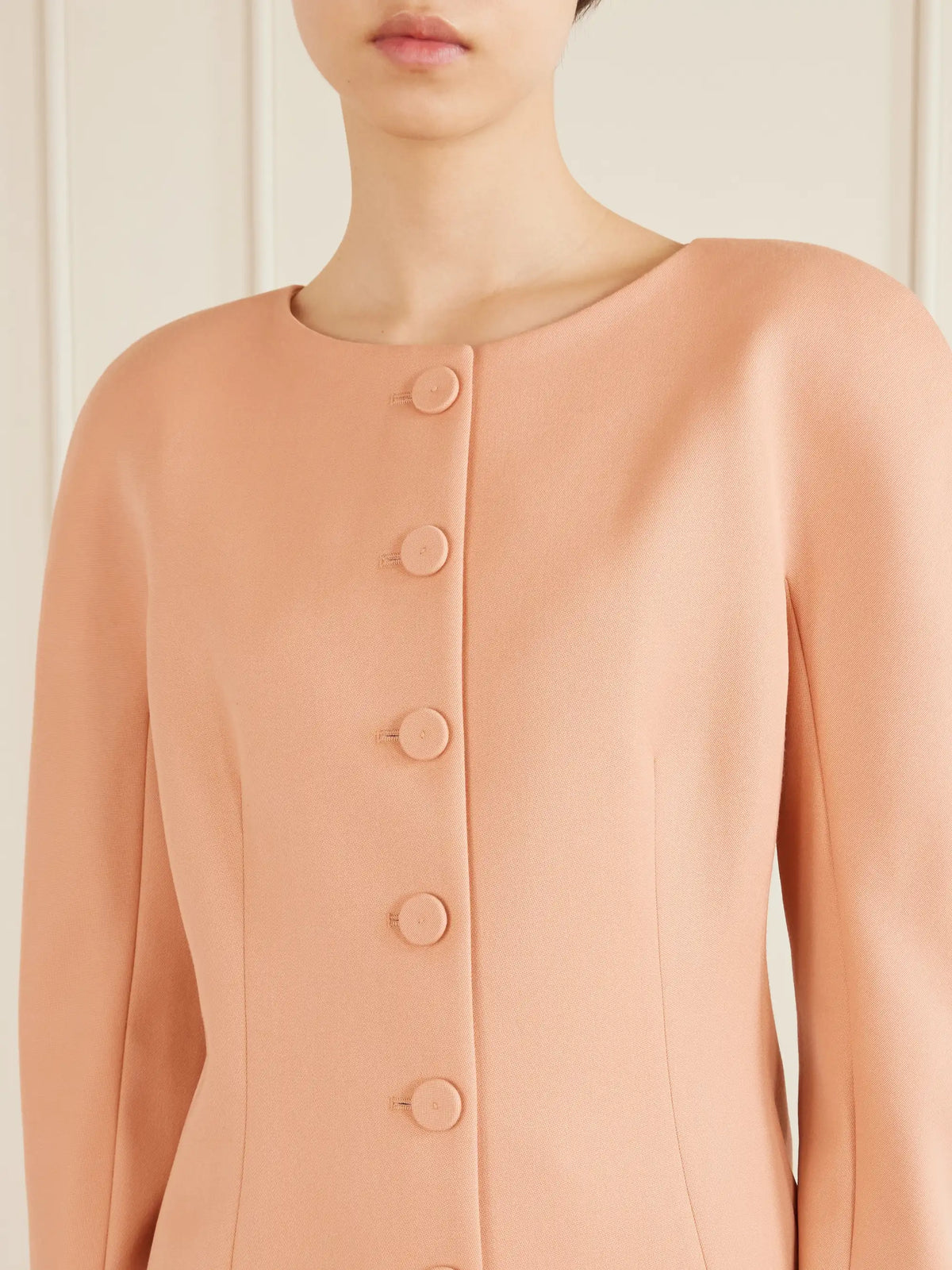 Wool-crepe Jacket