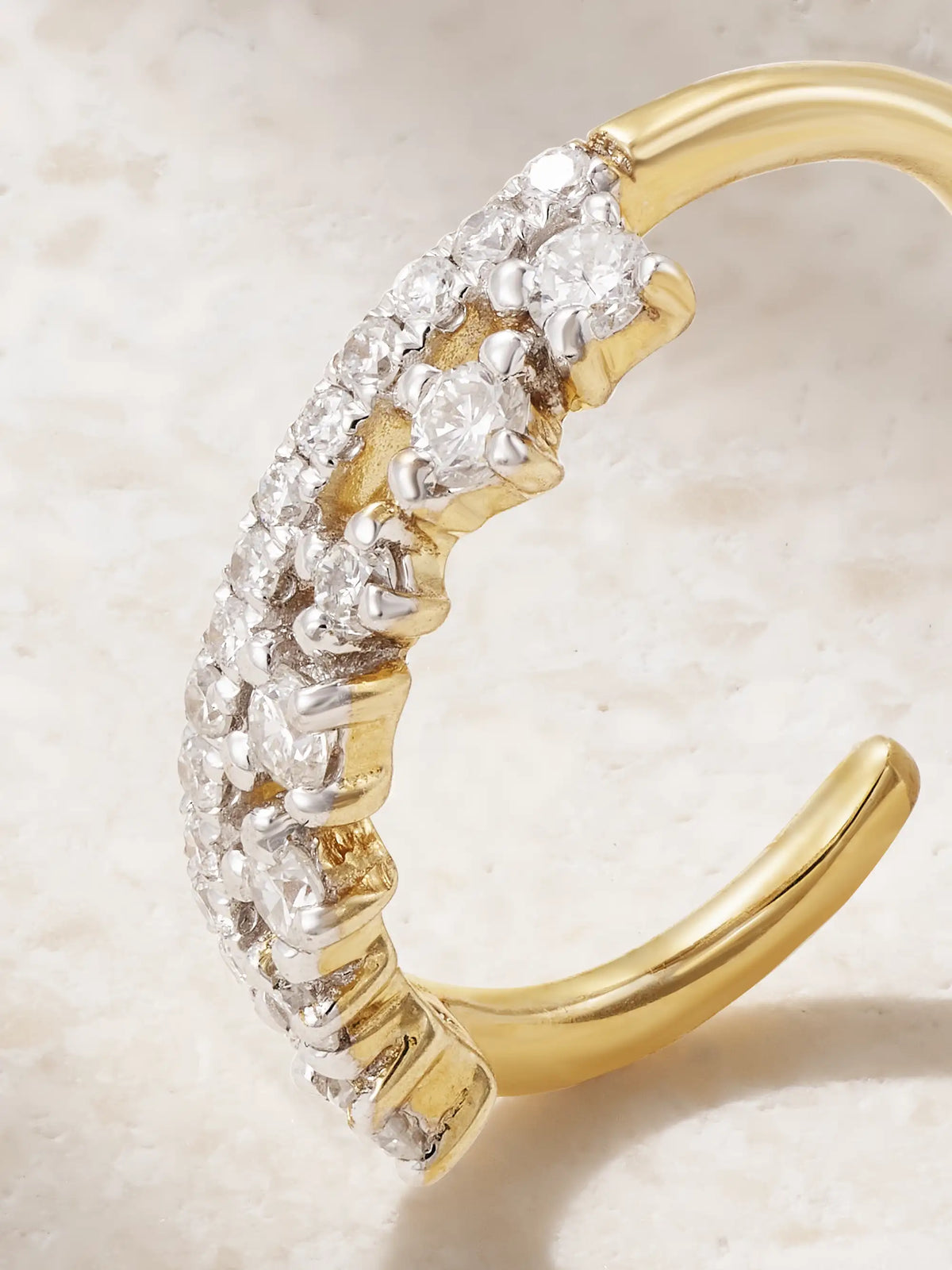 Sparks Fly 10-karat Gold Diamond Ear Cuff