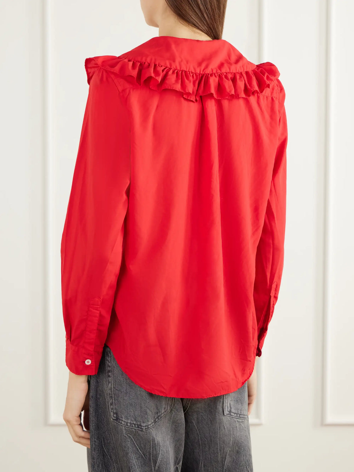 Comme des Garçons GIRL Ruffled Poplin Shirt