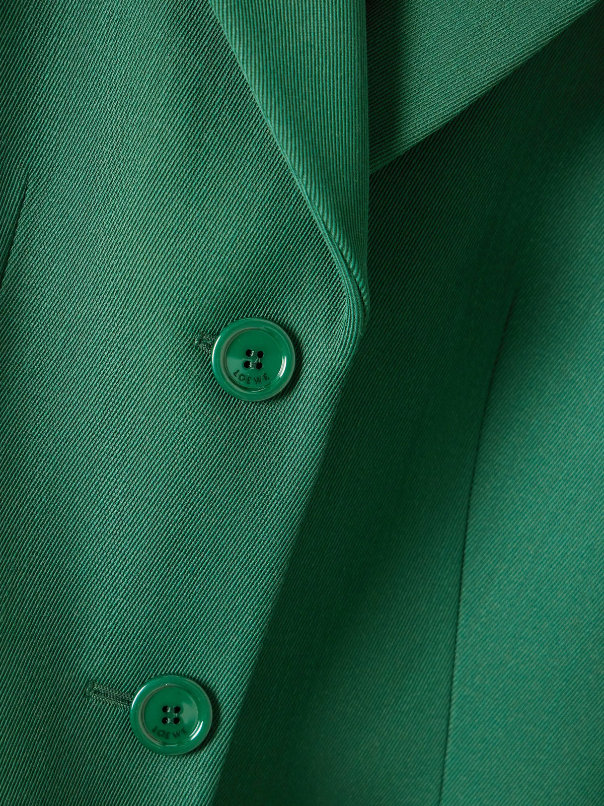 LOEWE Wool-blend Twill Blazer