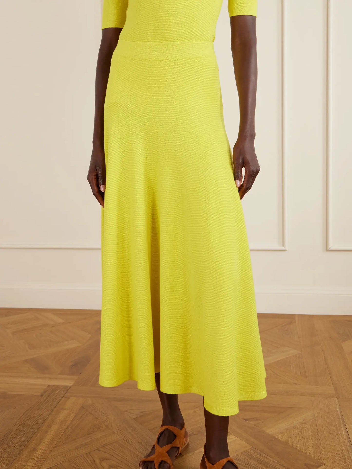 Cairan Wool Maxi Skirt