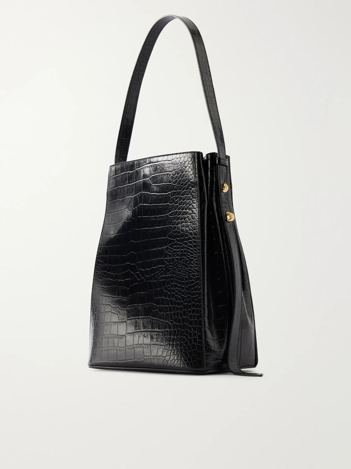 Somalia Croc-effect Shoulder Bag