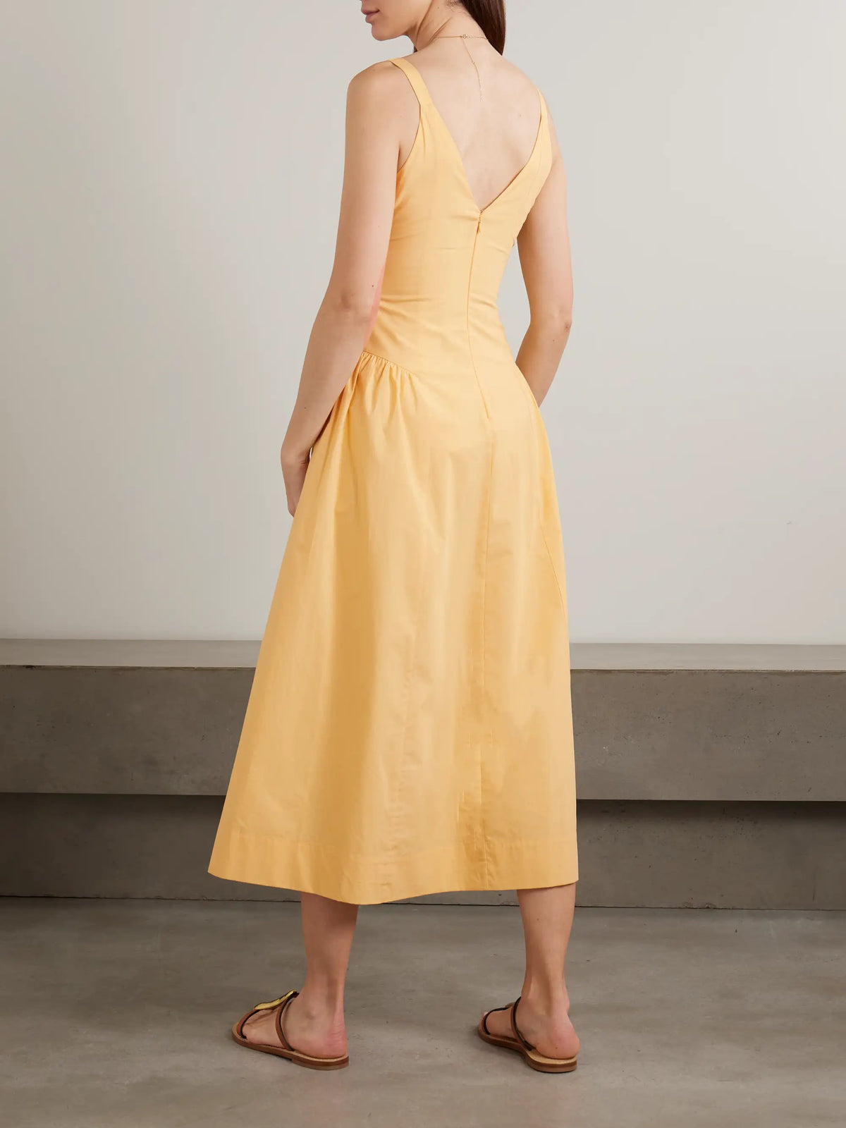 Posse Lindie Cotton Midi Dress