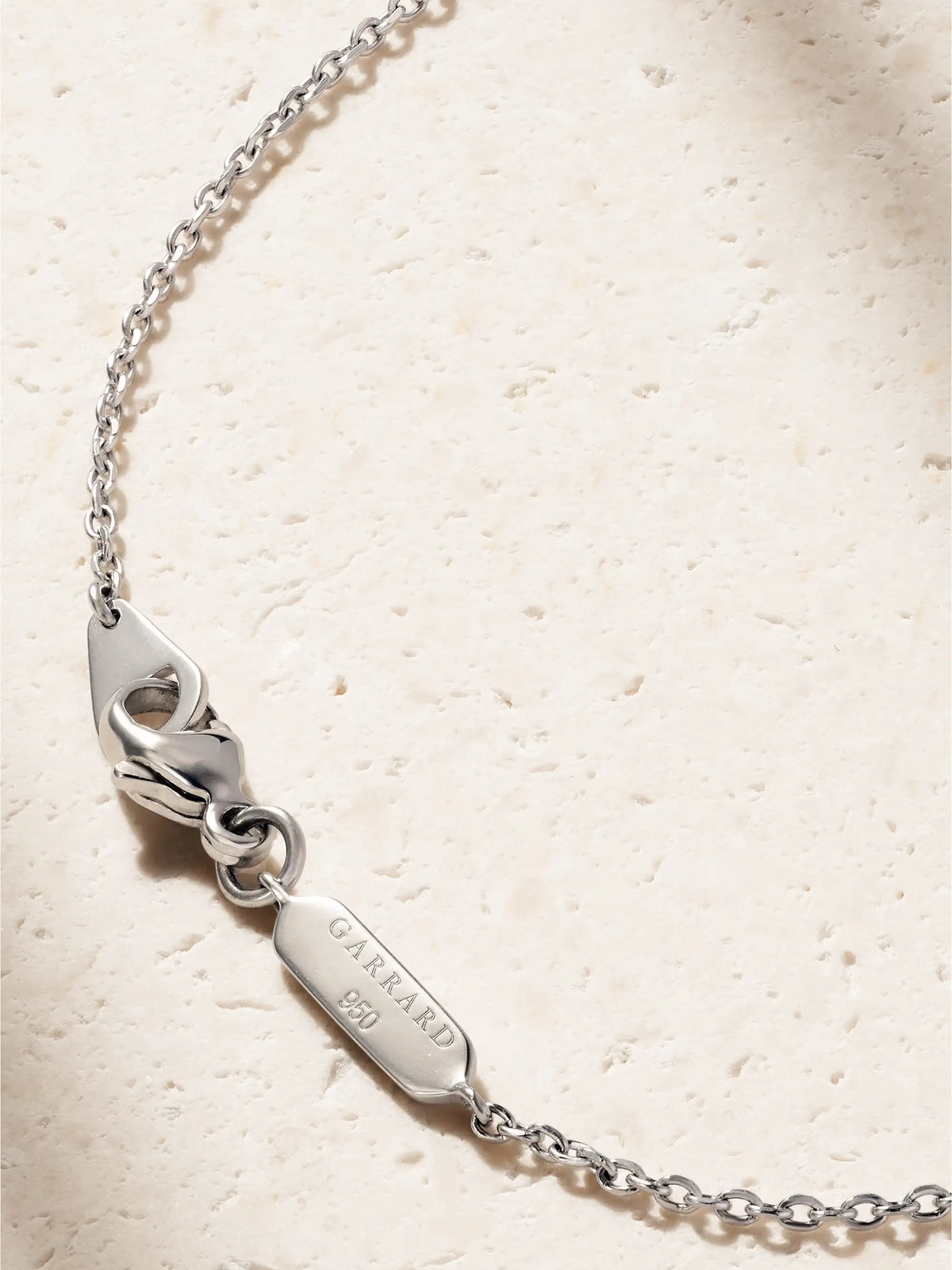 Fanfare Symphony 18-karat White Gold, Diamond And Spinel Necklace