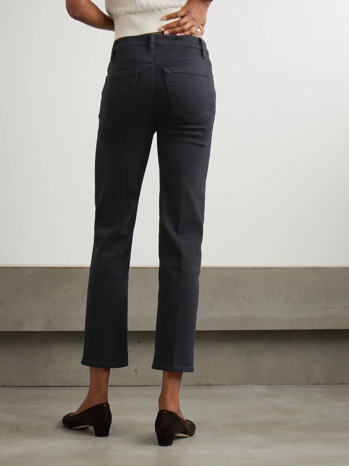 Le Sleek High-rise Straight-leg Jeans