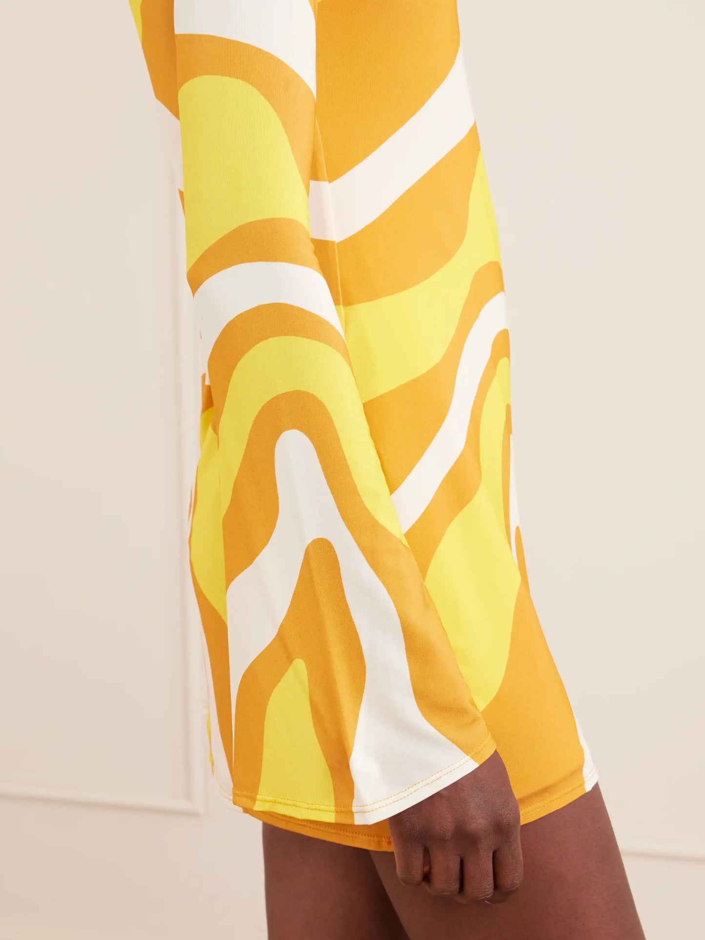 Maisha Printed Jersey Mini Dress