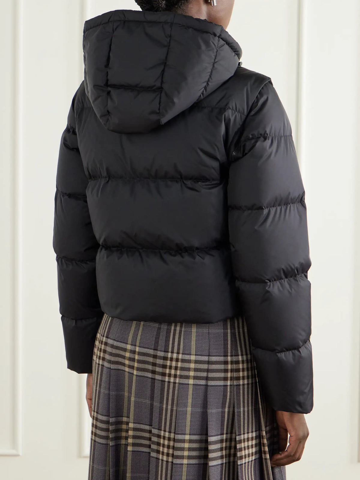 Burberry Hooded Logo-appliquéd Quilted Shell Jacket