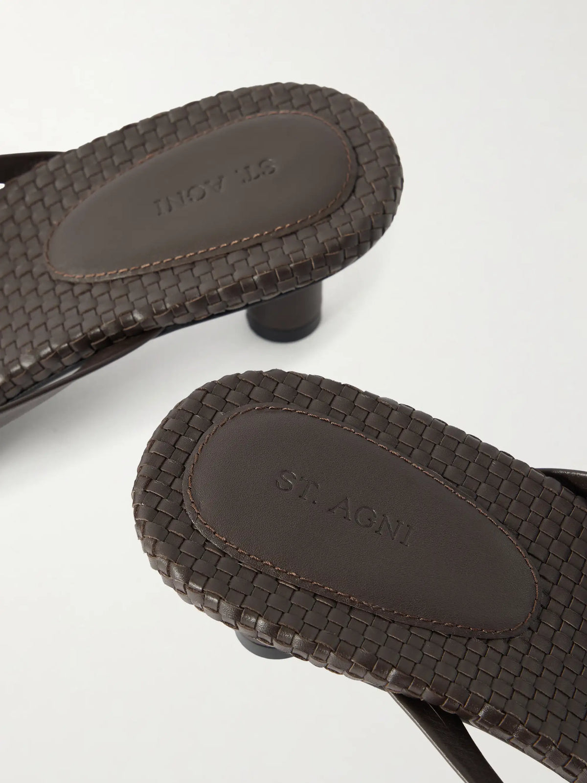 ST. AGNI Leather Sandals