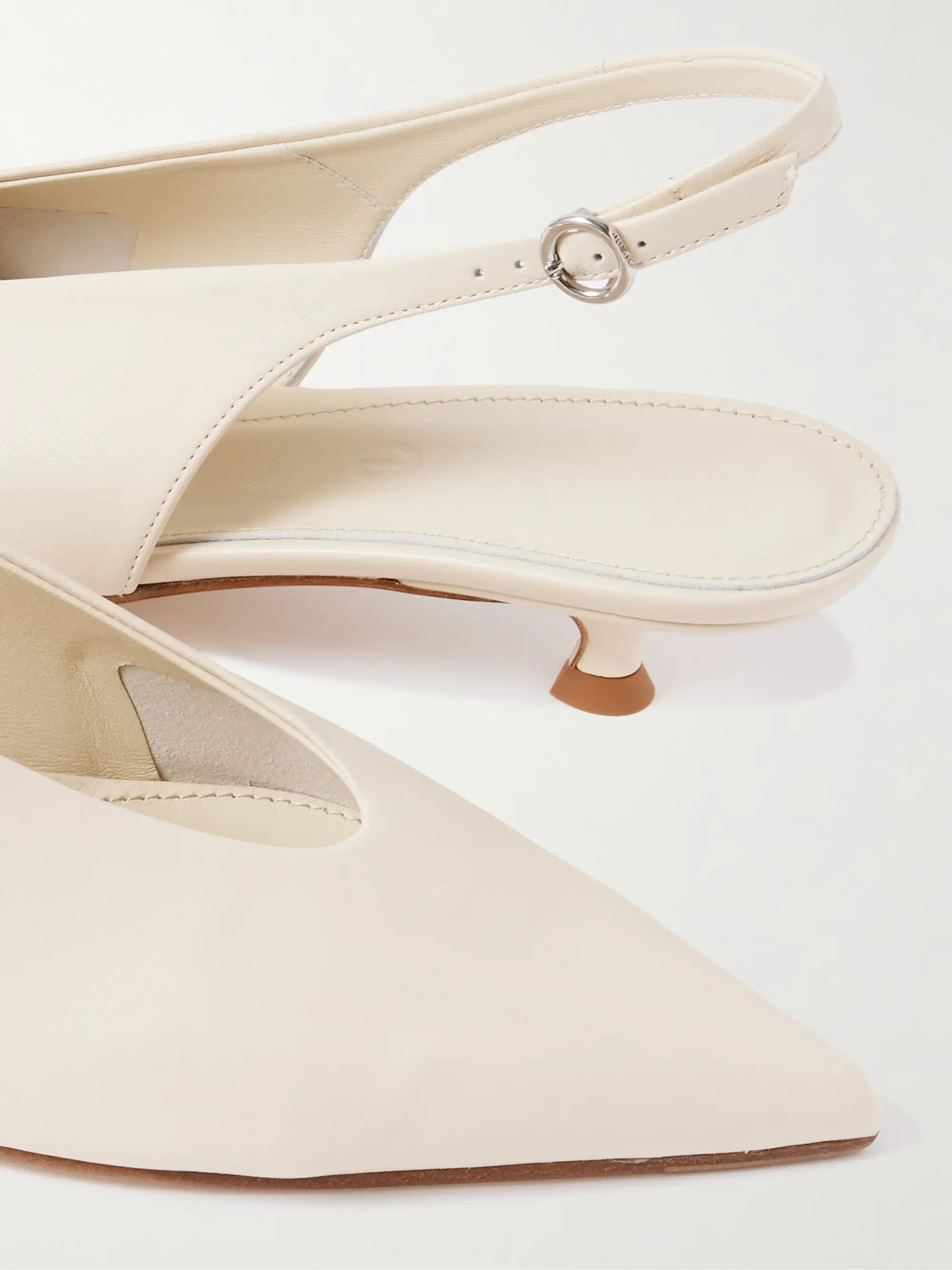 Camila Leather Slingback Pumps