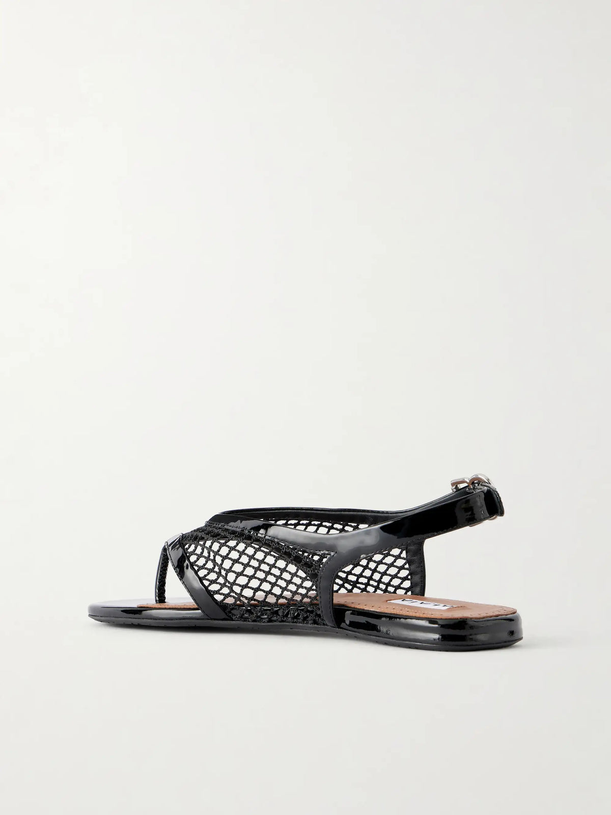 Fishnet Flat Sandals