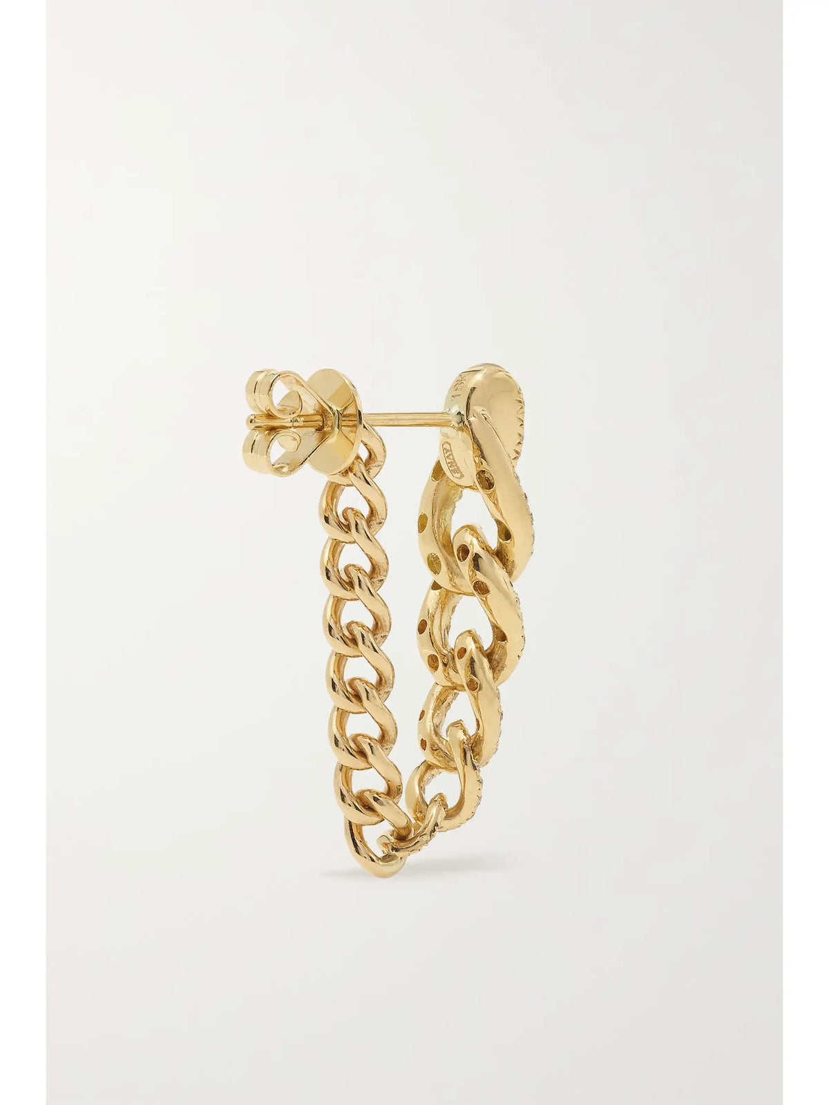 Convertible 18-karat Gold Diamond Earrings