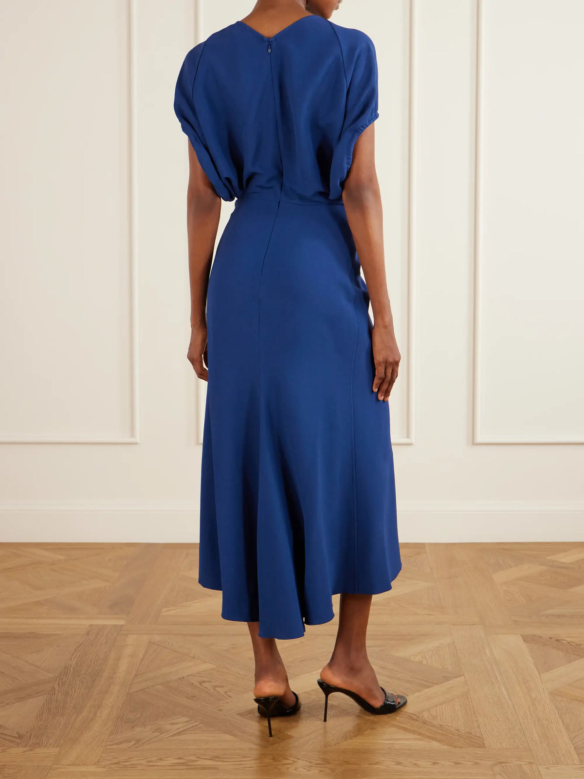 Edith Crepe Midi Dress
